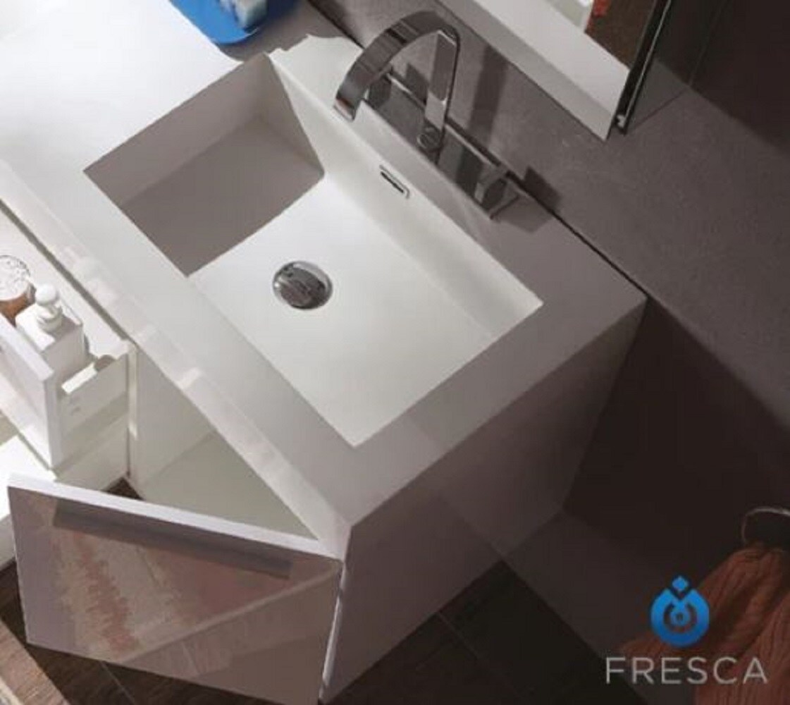 Fresca FVN8013WH Bath-Vanity-Combo - View #7