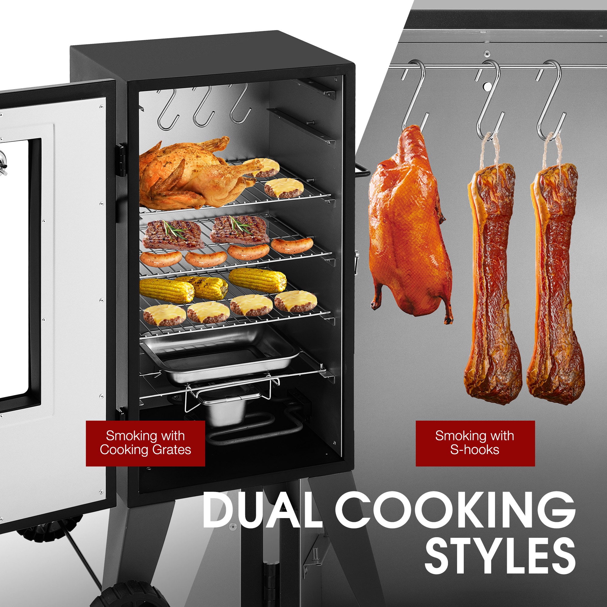 Royal Gourmet SE2806 Electric-Vertical-Smokers - View #2