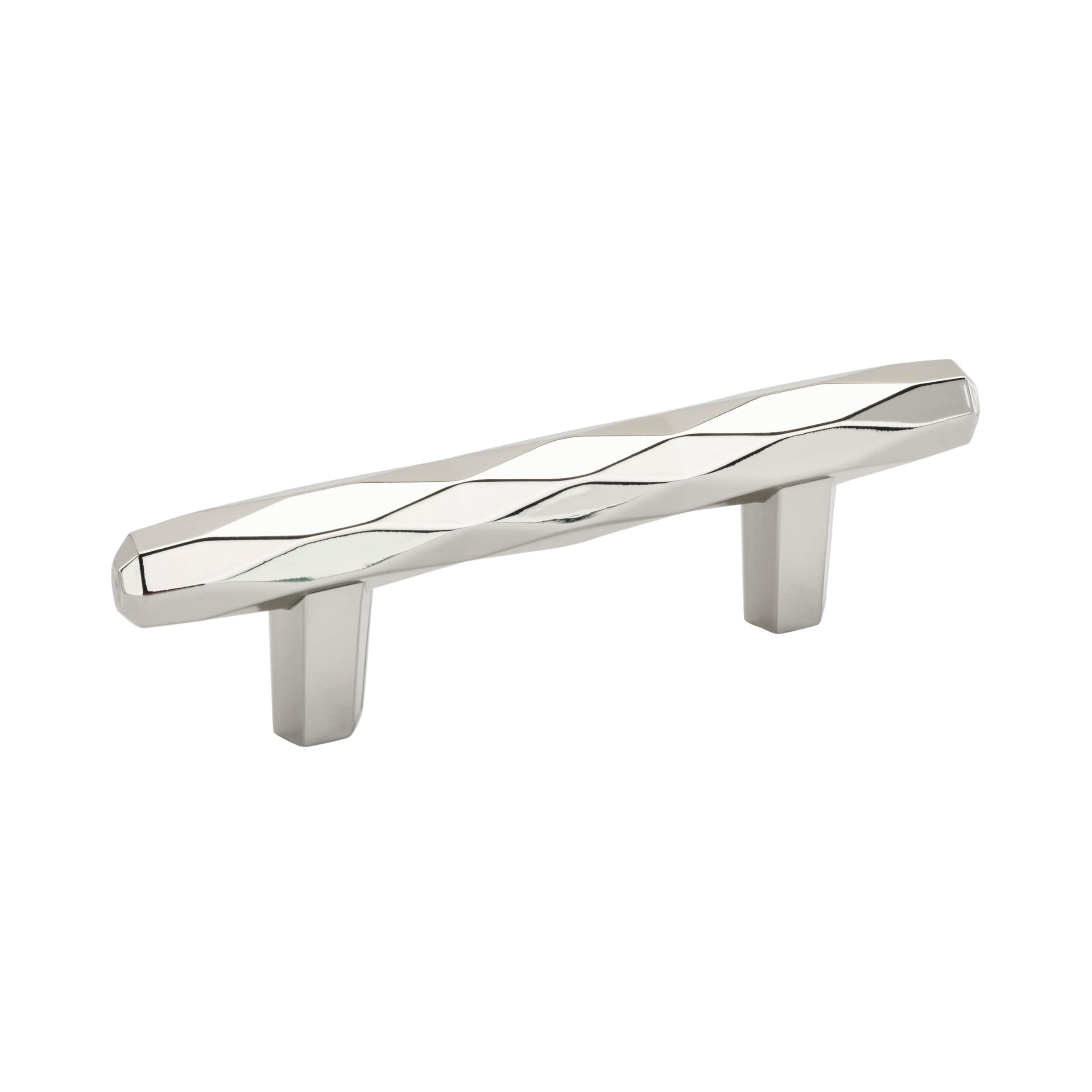 Amerock BP36646PN St. Vincent 3-in , 76mm Center to Center Polished Nickel Bar Handle