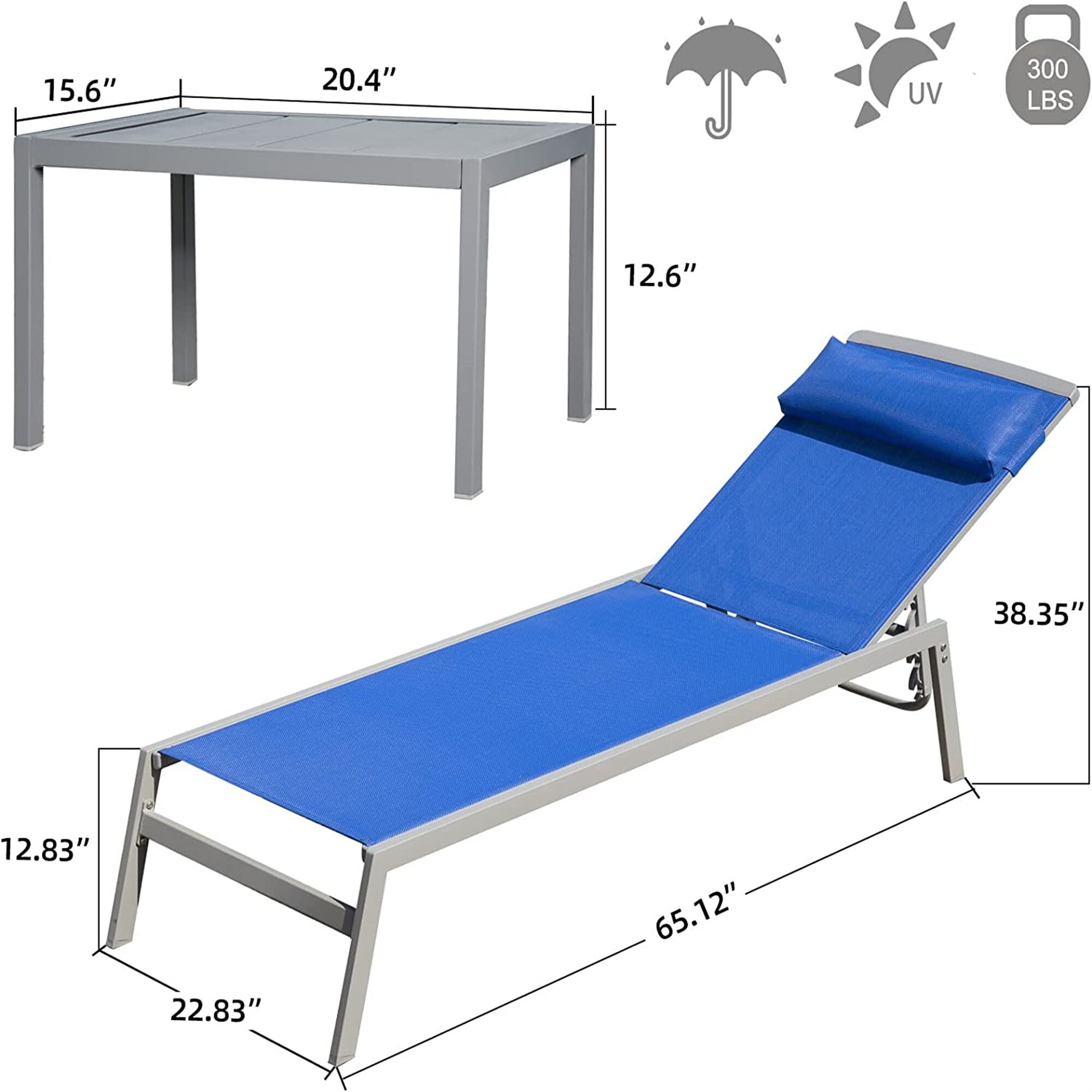 ToolCat PG2-130-PT Patio-Chairs - View #3