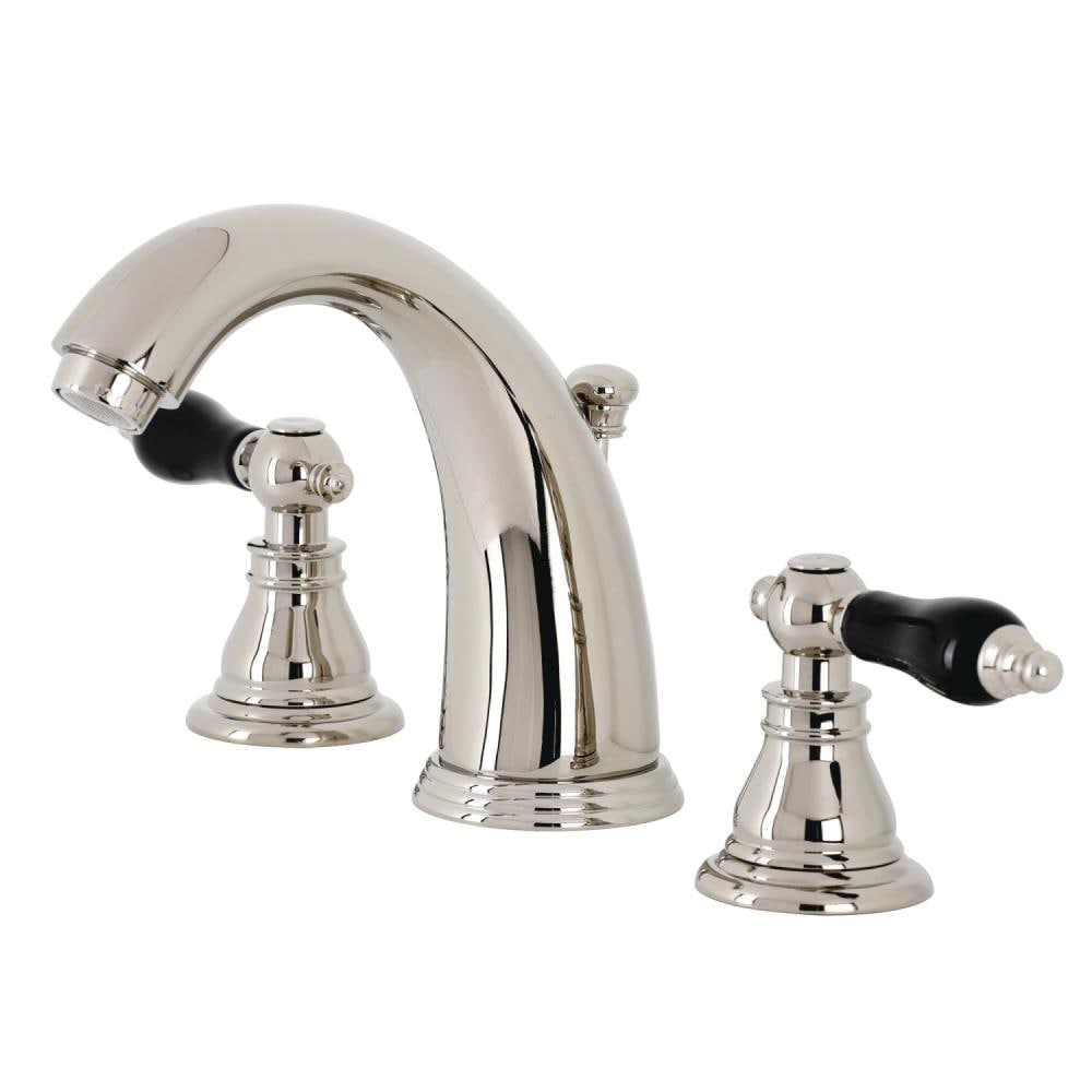 Kingston Brass Duchess Polished Nickel Widespread 2-handle Bathroom ...