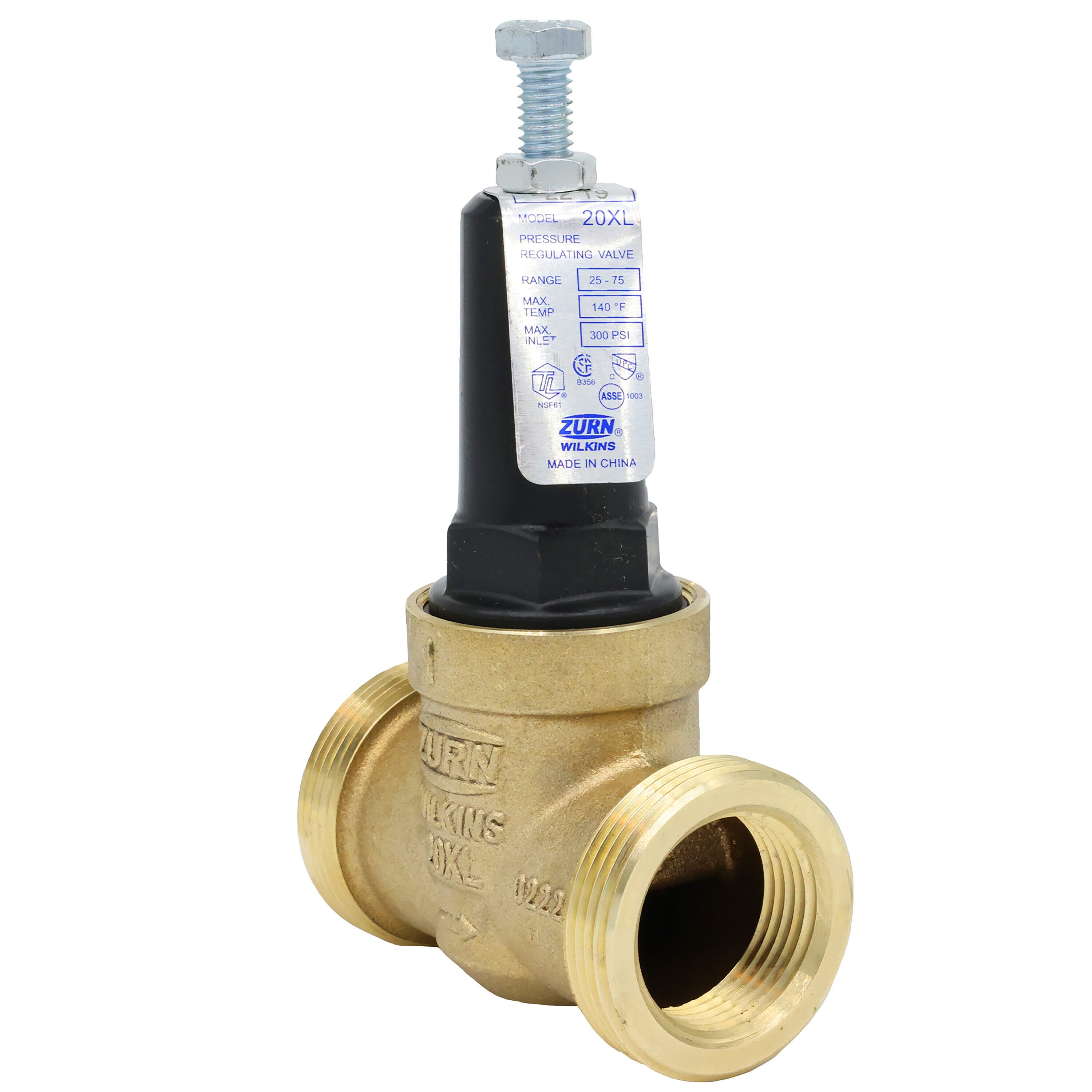 Zurn 1-20XLDULU 1 Pressure Reducing Valve w/Two Integral FNPT Connect