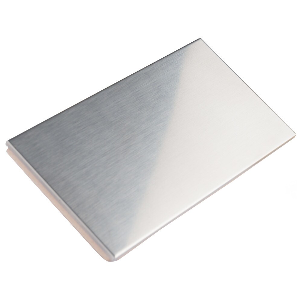 Smart Tiles Smart Panel Stainless 8-in x 32-in Metallic Stainless