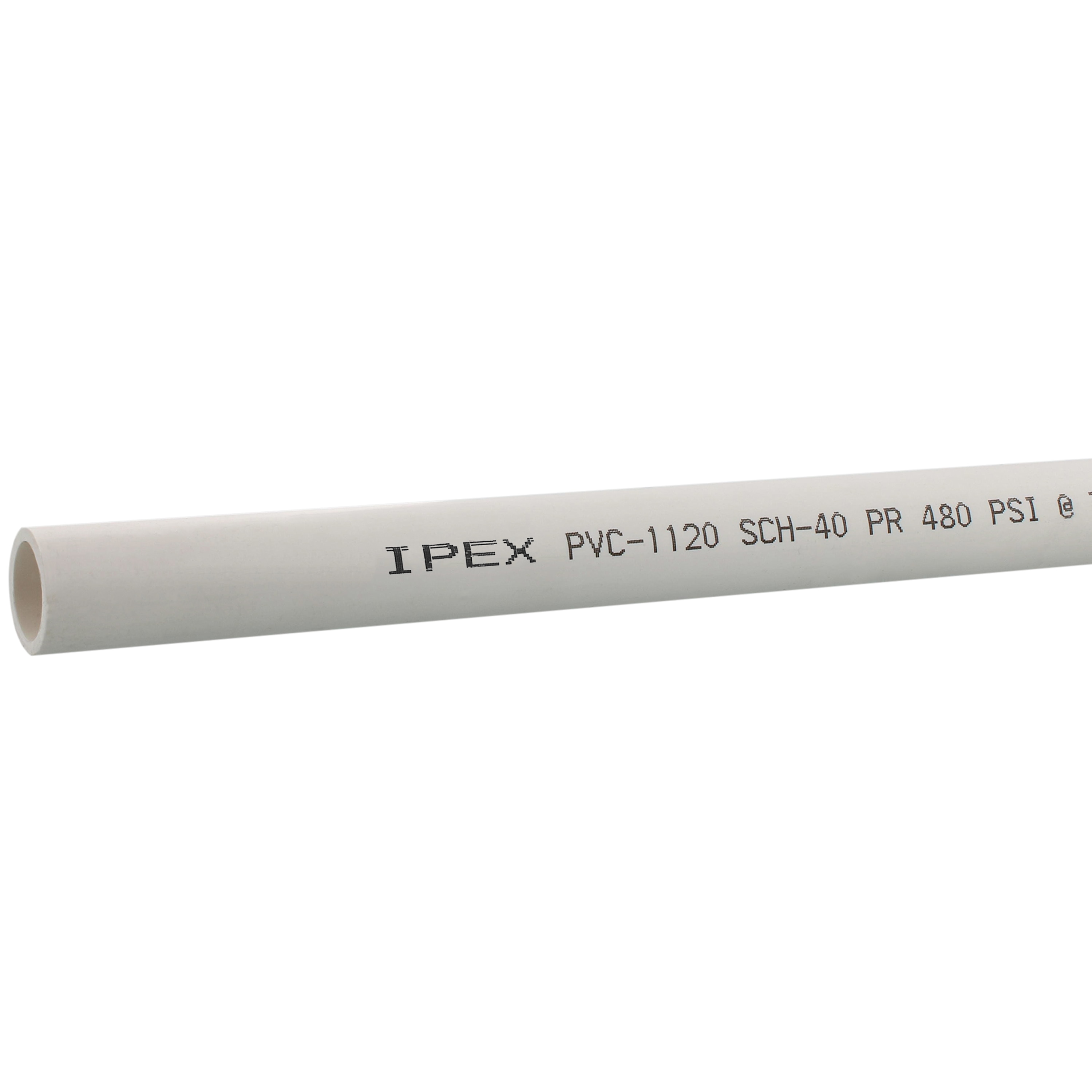 IPEX 522107 3/4-in x 5-ft 480 Psi Schedule 40 PVC Pipe