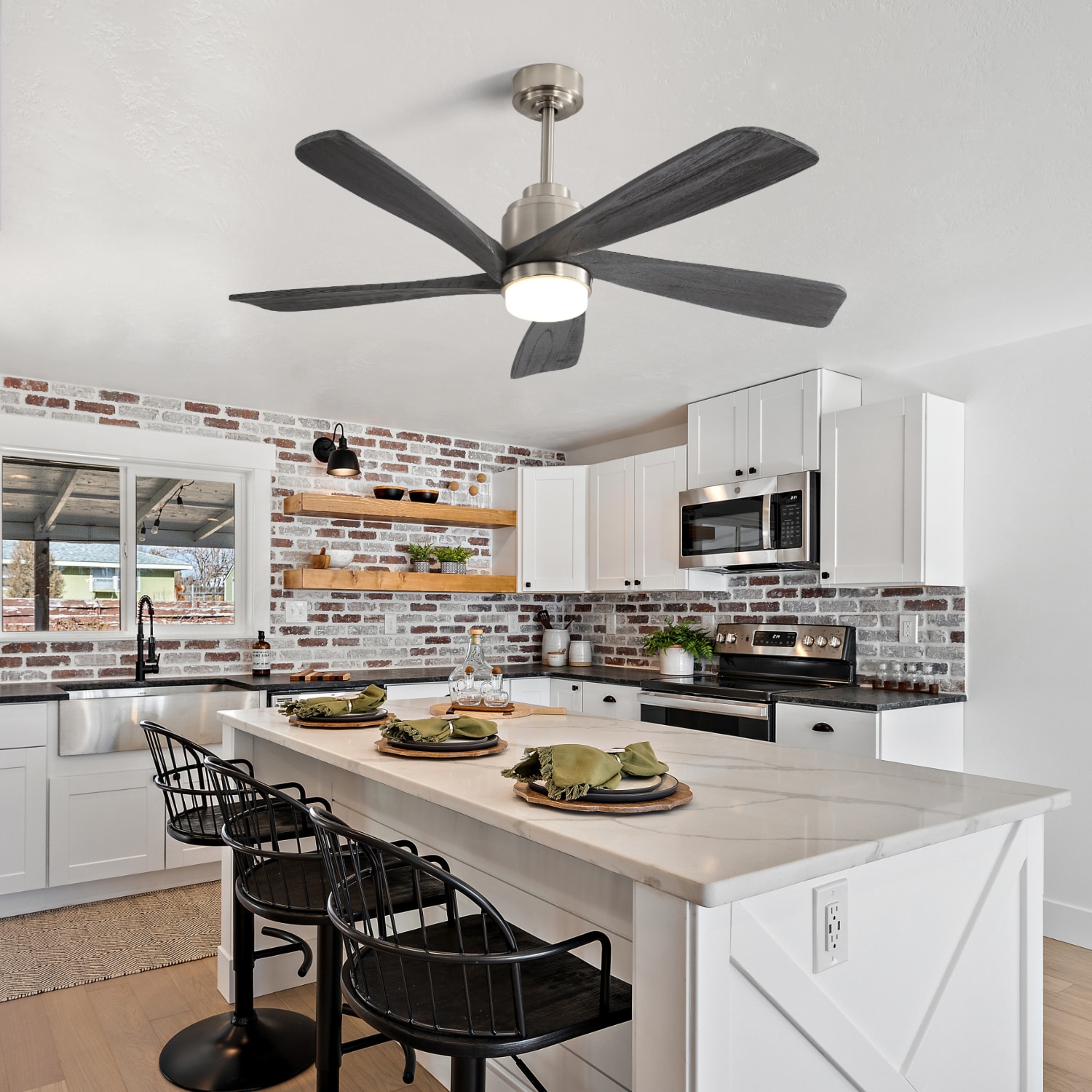 Flynama HEM-L-6051REMO/IWG Ceiling-Fans - View #2
