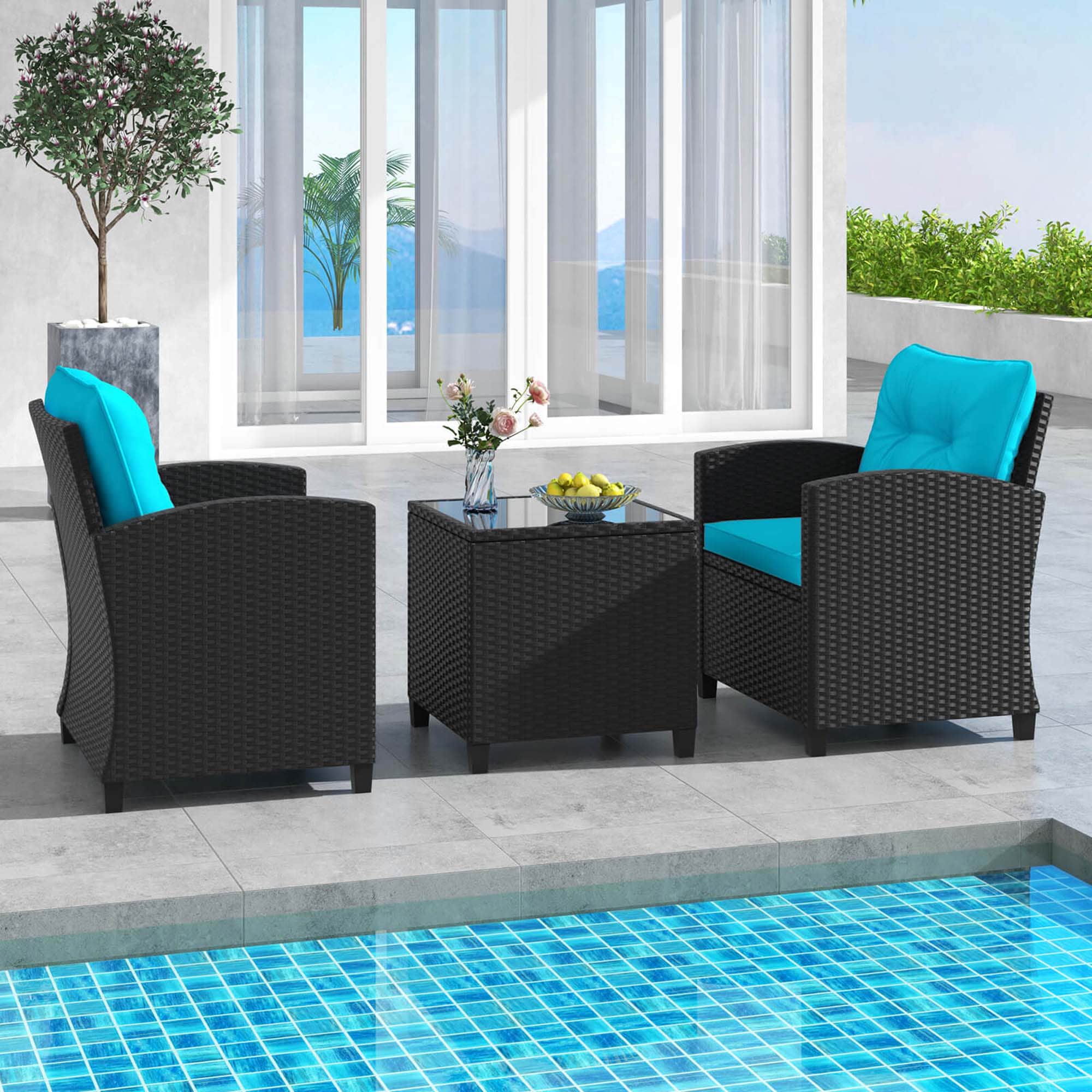 Costway HCST04094 Patio-Conversation-Sets - View #7