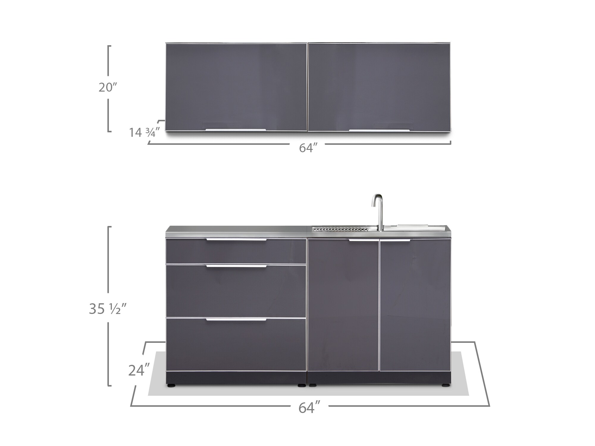 NewAge Products 66241 Modular-Outdoor-Kitchens - View #4