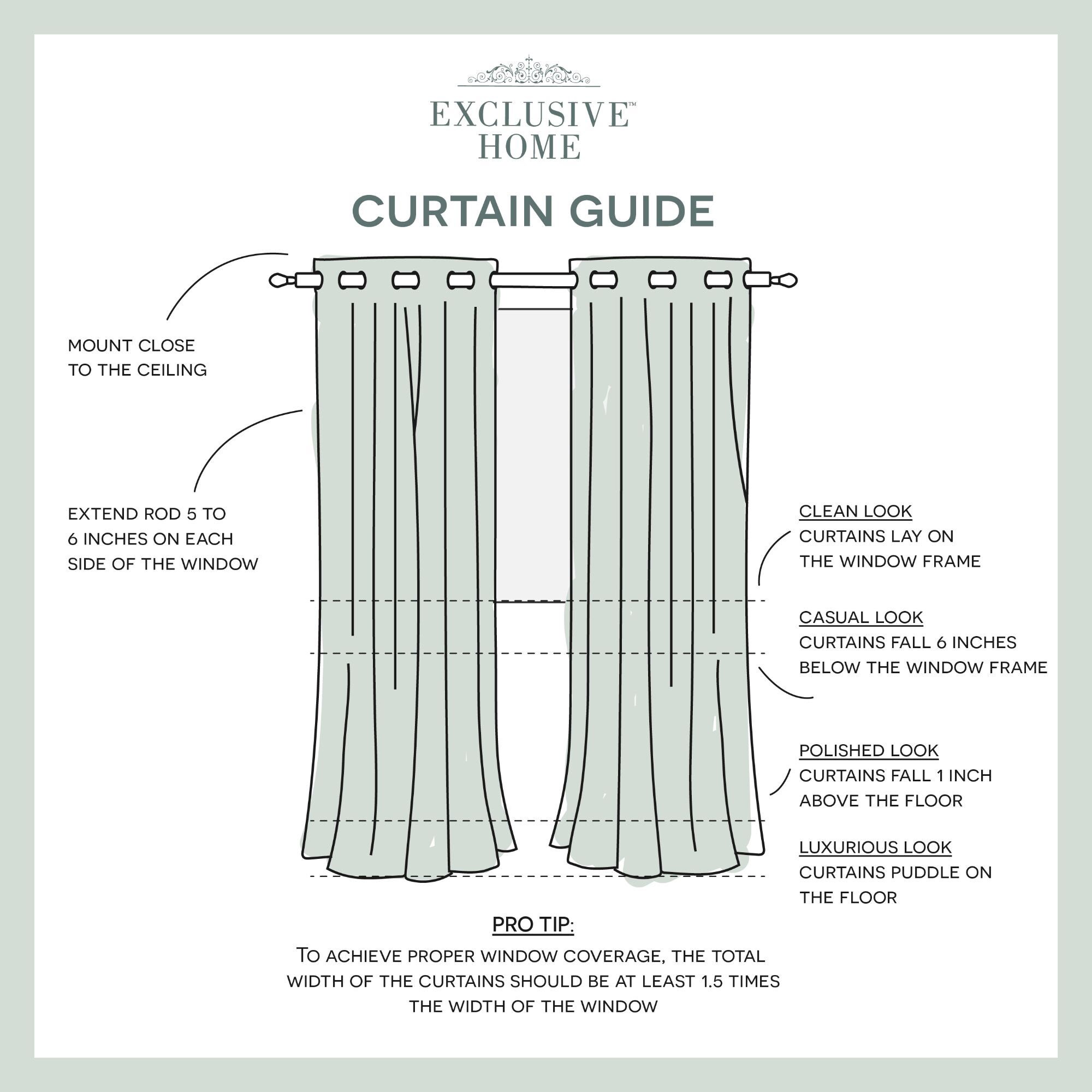 Exclusive Home EH8083-02 2-108G curtains - View #6