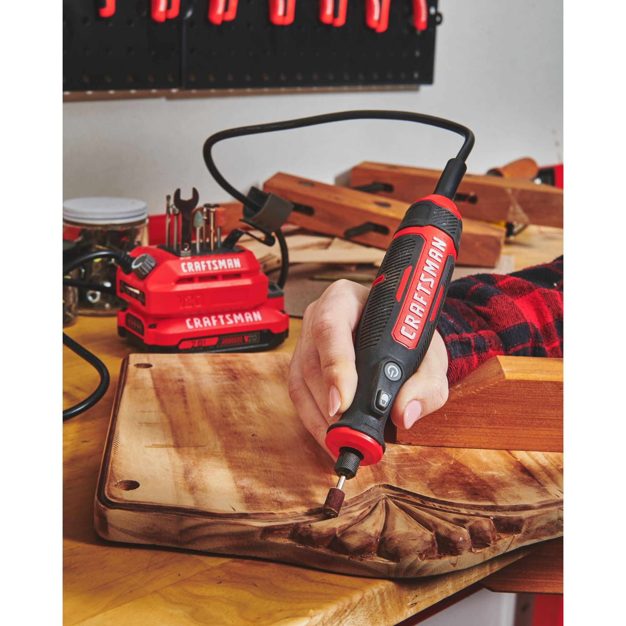 Craftsman rotary deals tool router attachment