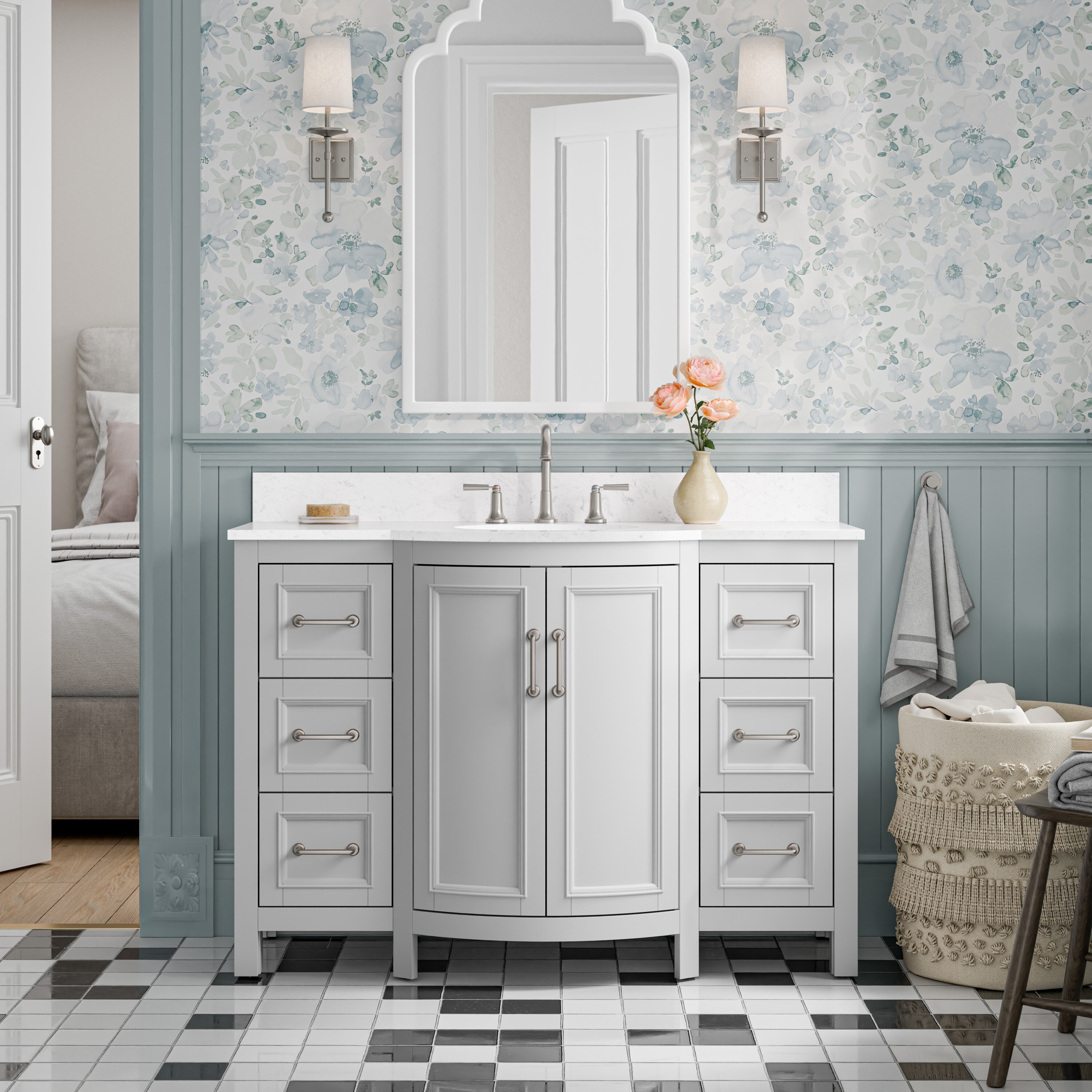 allen + roth 1007VTC-48-242-925UO Bath-Vanity-Combo - View #11
