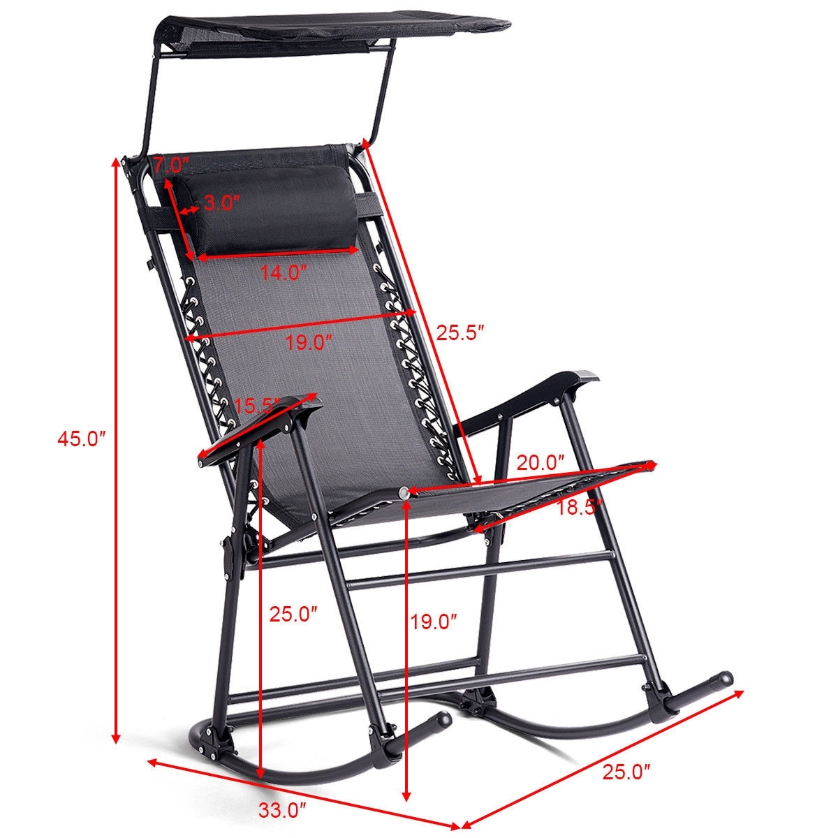 CASAINC WF-OP3563BK Patio-Chairs - View #6