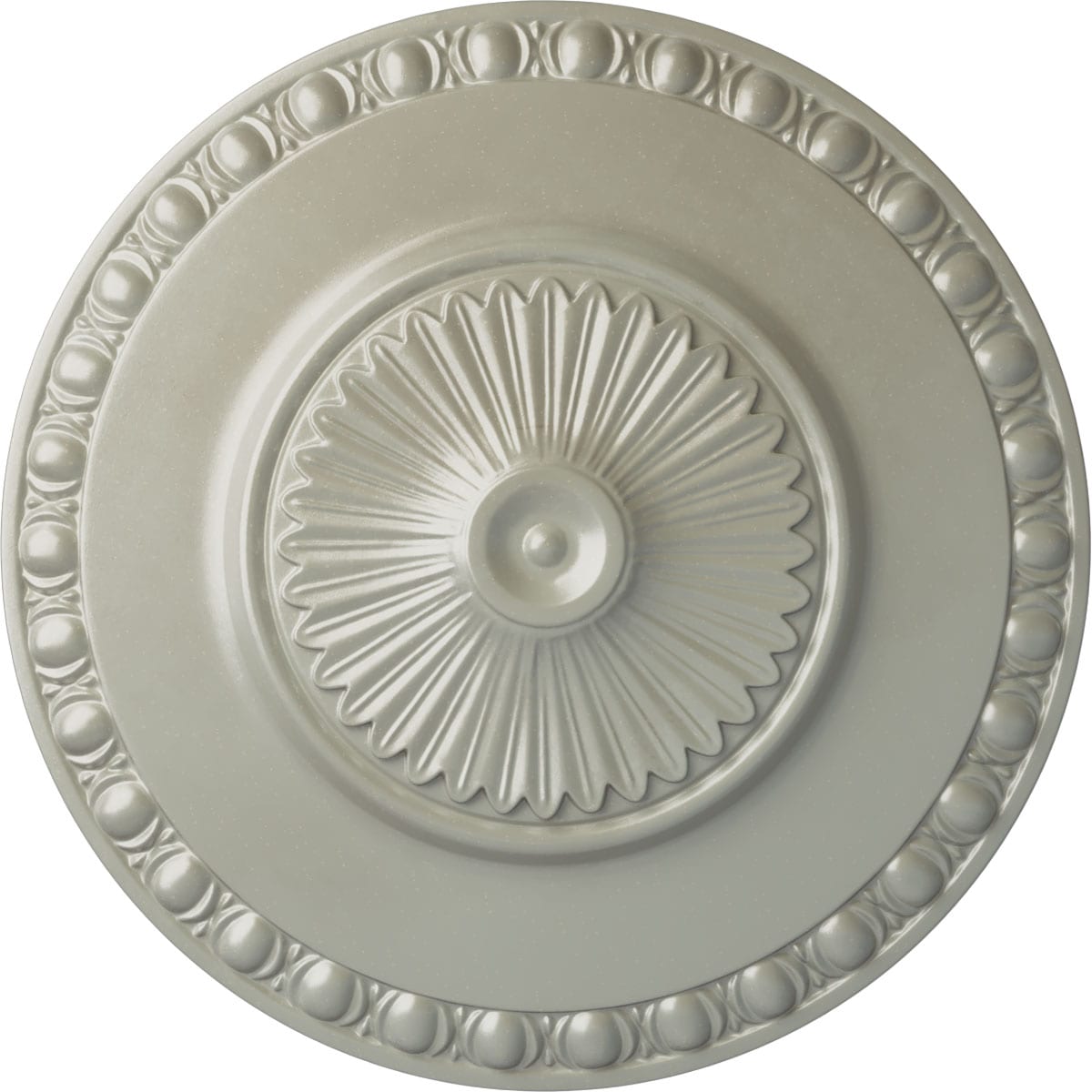 Ekena Millwork CM23LYFCS Lyon 23.5-in W x 23.5-in L Painted Flash Copper Polyurethane Whole Ceiling Medallion