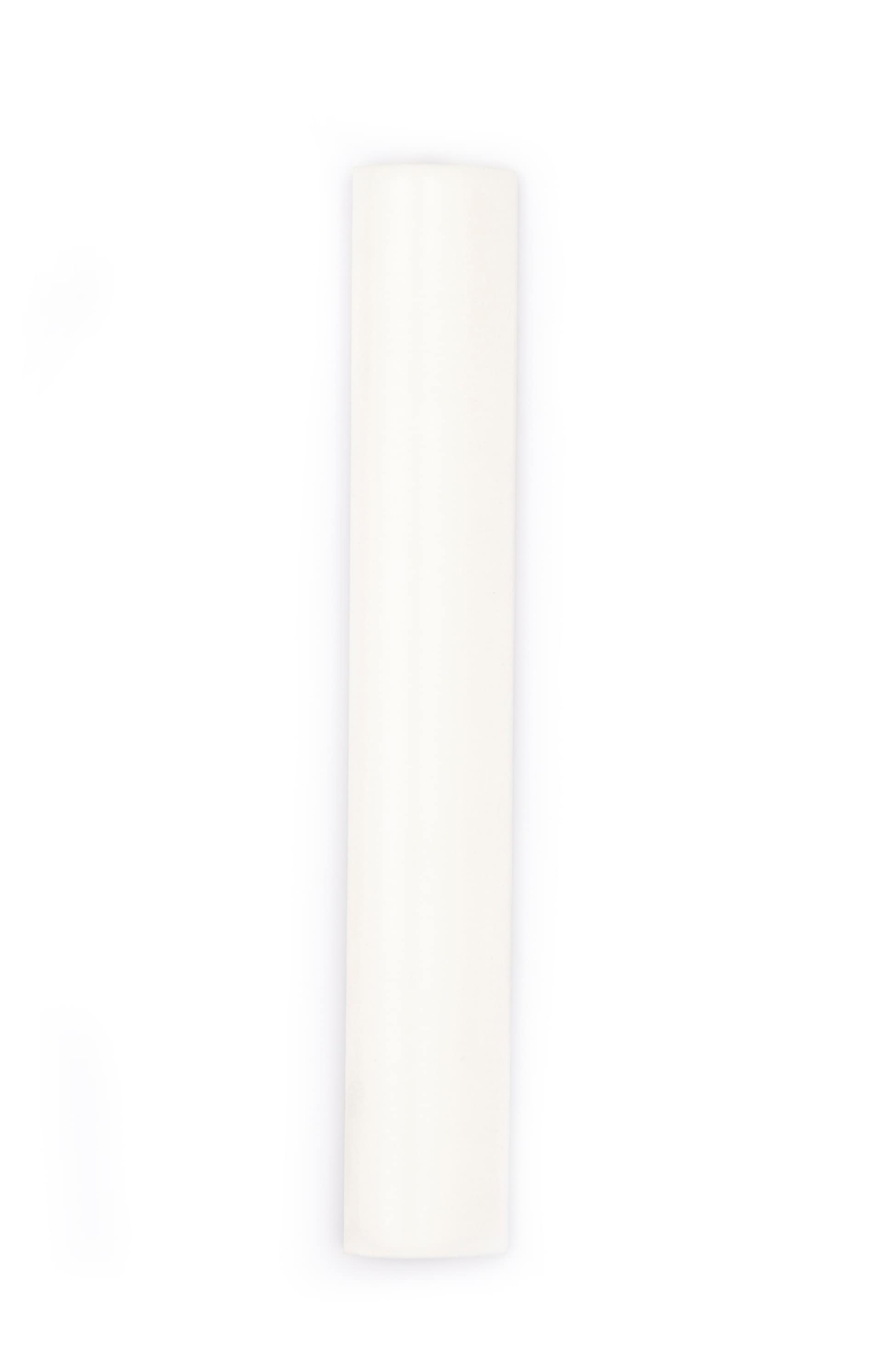 Apollo Tile APLSILSHRPEN White 1/2-in x 8-in Multi-finish Ceramic Bullnose Tile ( 0.667-sq ft / Carton ) 10 -Pack