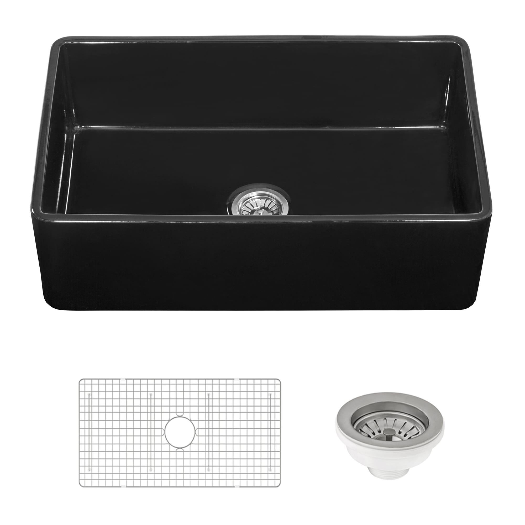 Ruvati RVL2300BK Kitchen-Sinks - View #2