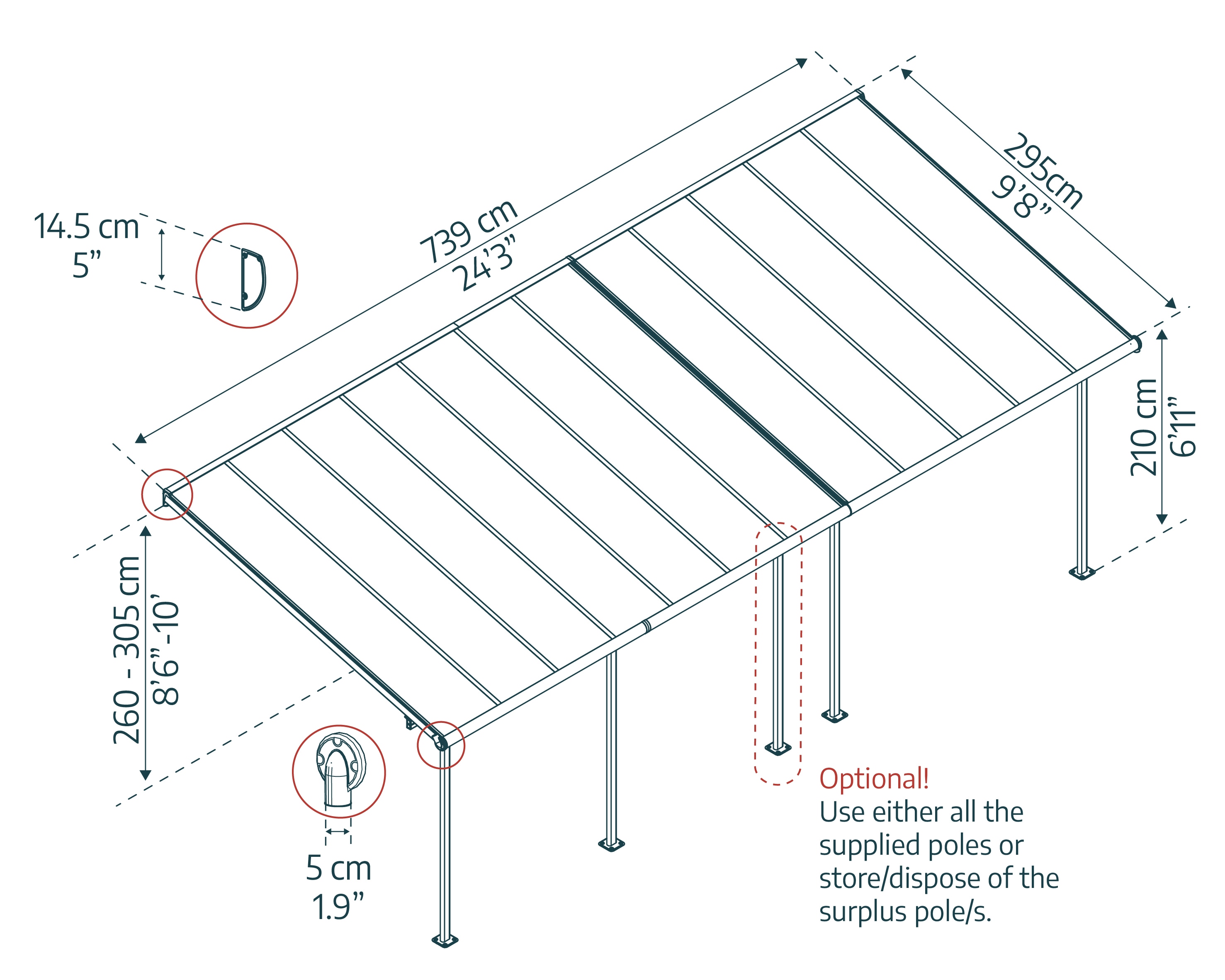 Canopia by Palram 705334 carports - View #3