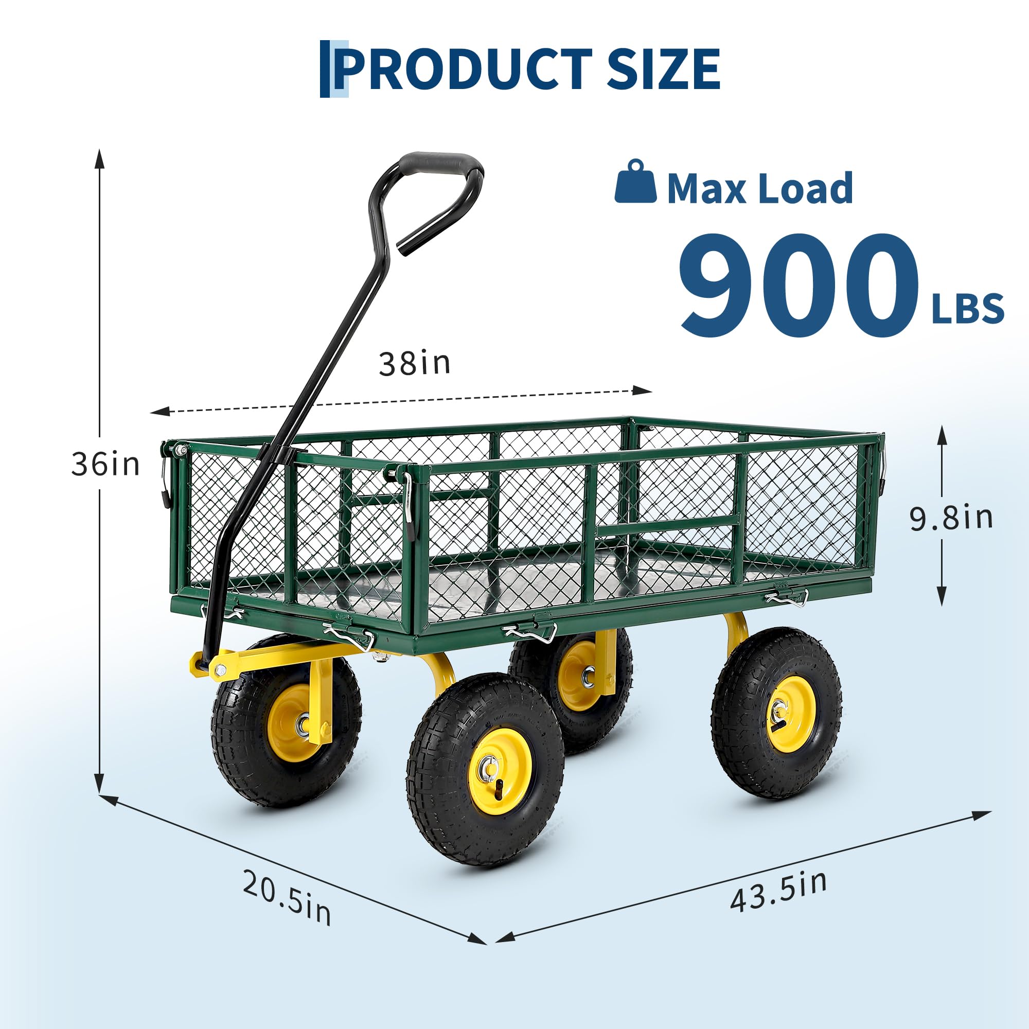 GarveeLife FLYPPG34CFXK87 Plant-Caddy-Cart - View #6