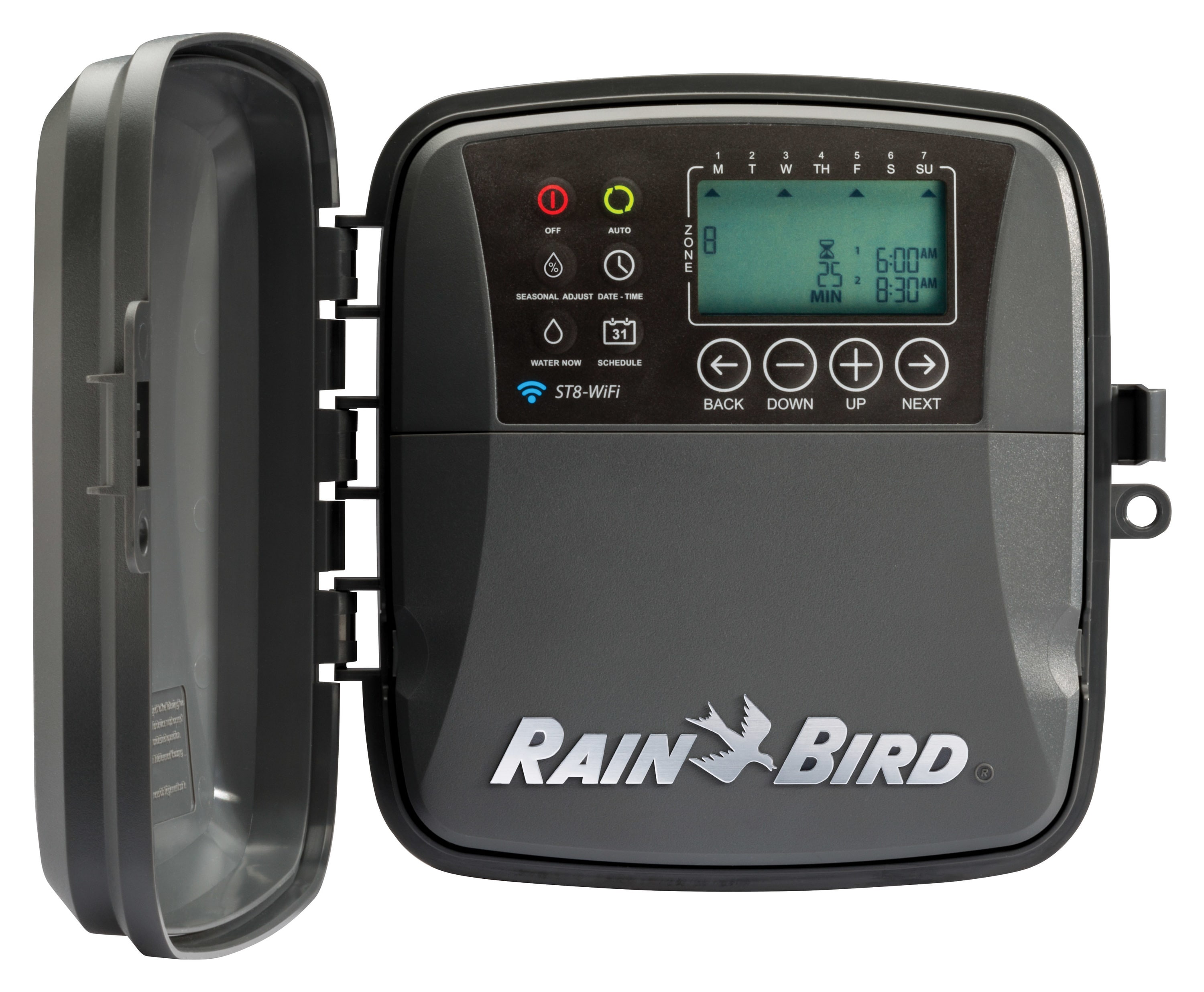 Rain Bird 8-Station Wi-Fi Compatible Indoor/Outdoor Smart Irrigation Timer