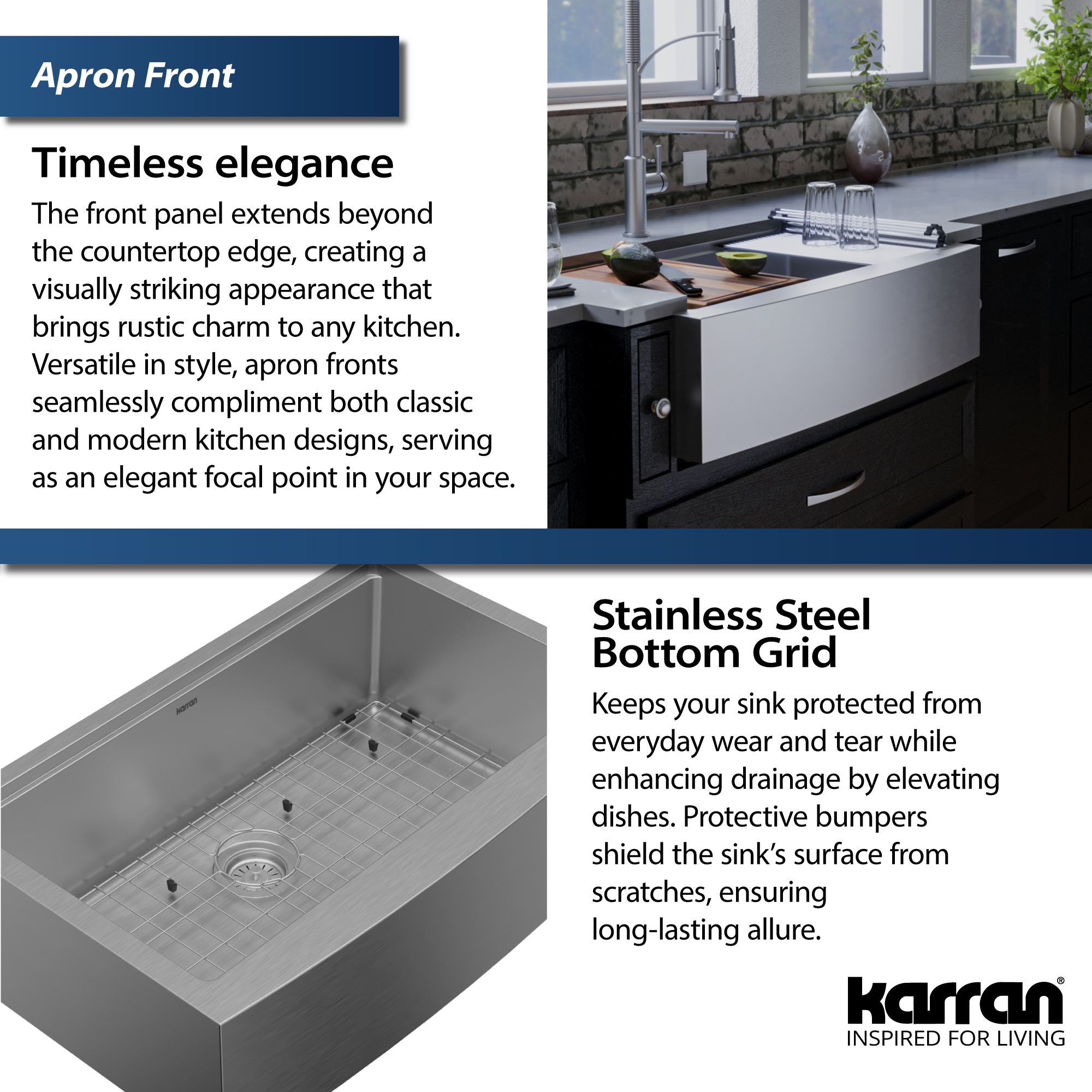 Karran WSA-45-PK1 Kitchen-Sinks - View #11