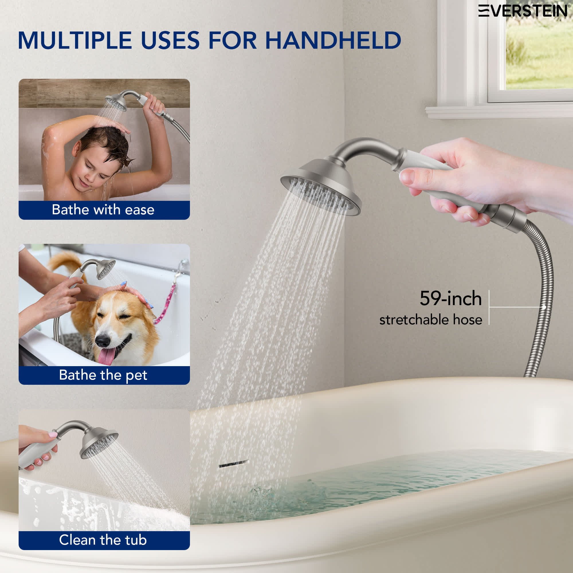 EVERSTEIN SFS-1187-NK Roman-Tub-Faucets - View #13