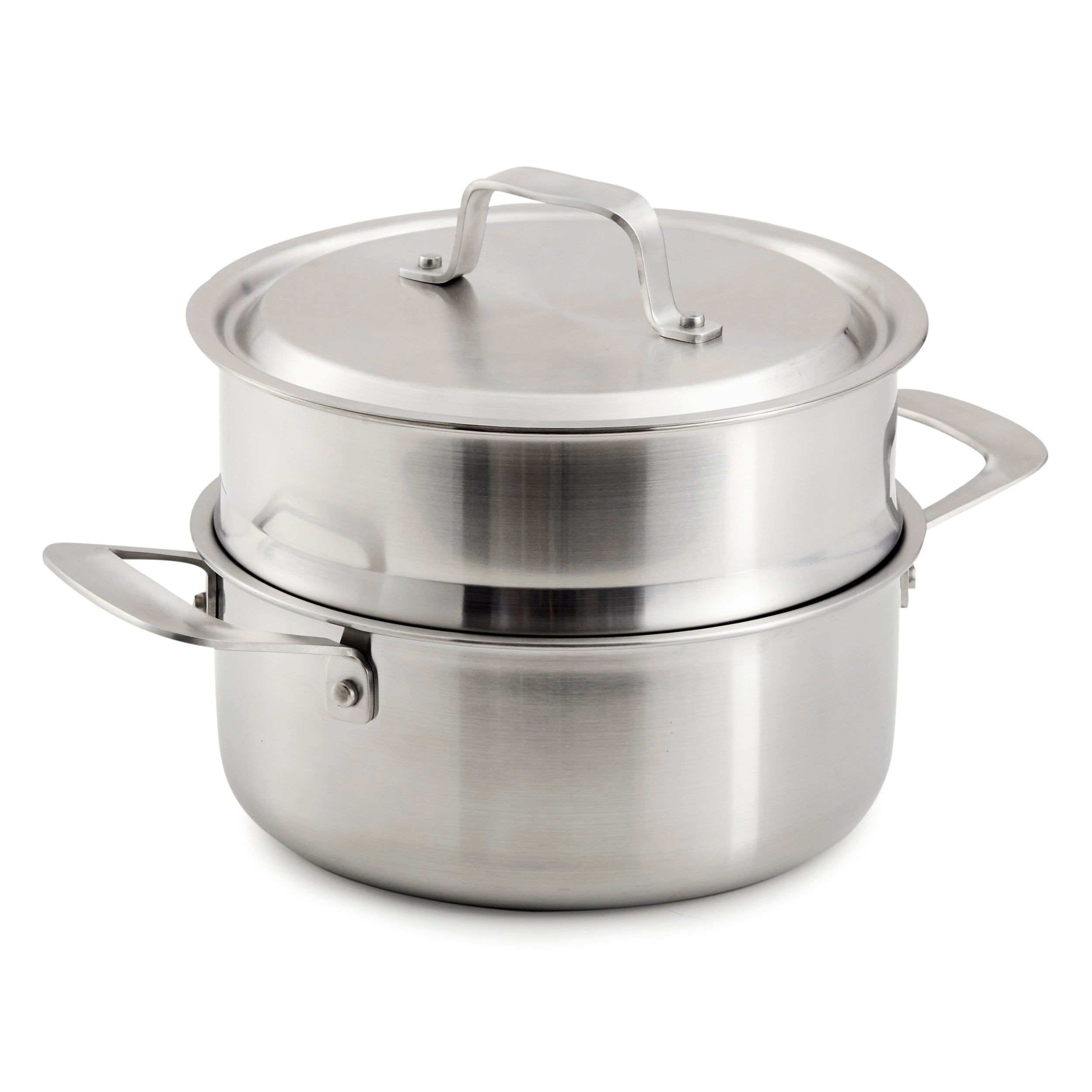 Davyline Cookware 3-Layer Base 3-Quart Stainless Steel Steamer Pot Basket(s)  Included in the Cooking Pots department at