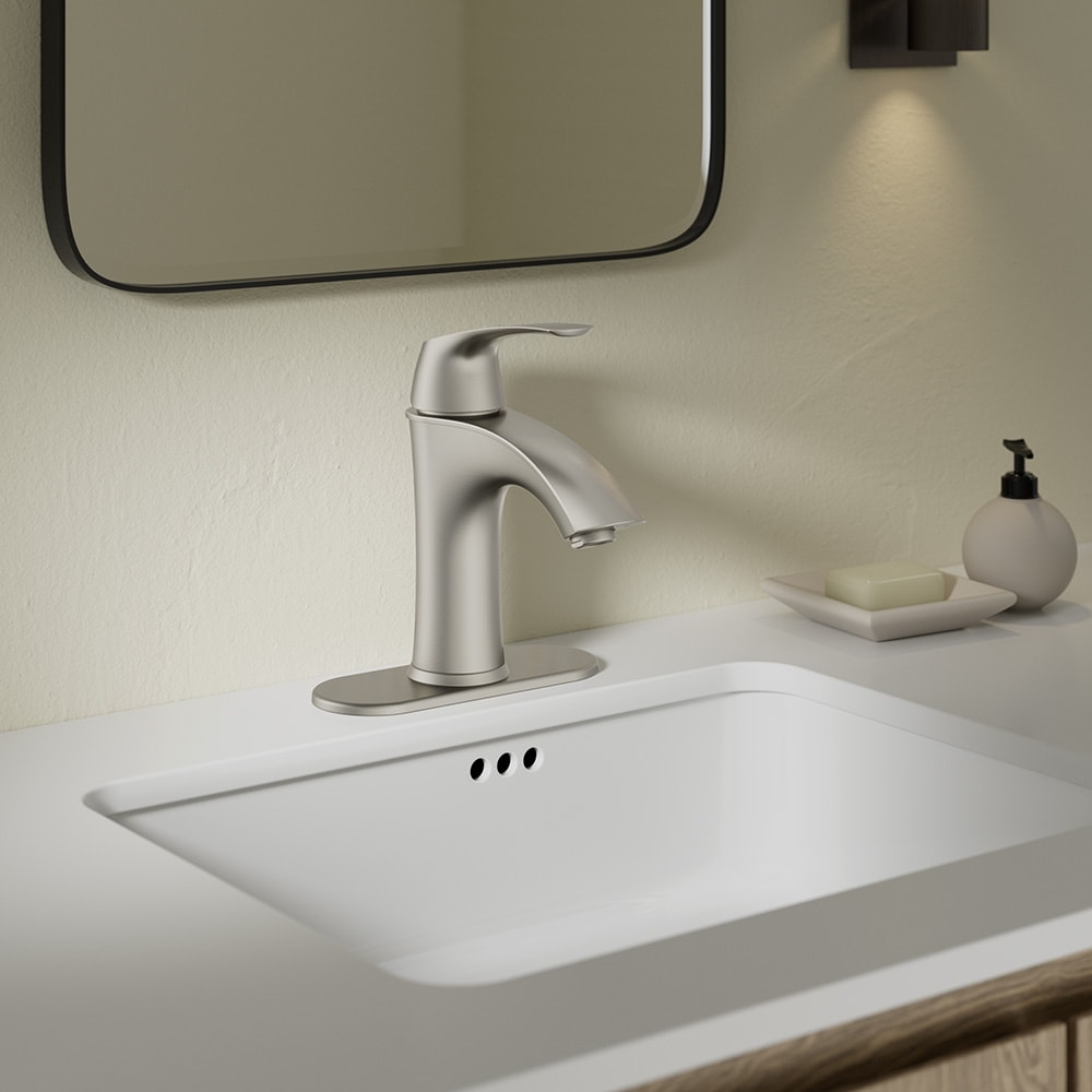 Origin 21 Odette Brushed Nickel Single Hole 1Handle WaterSense