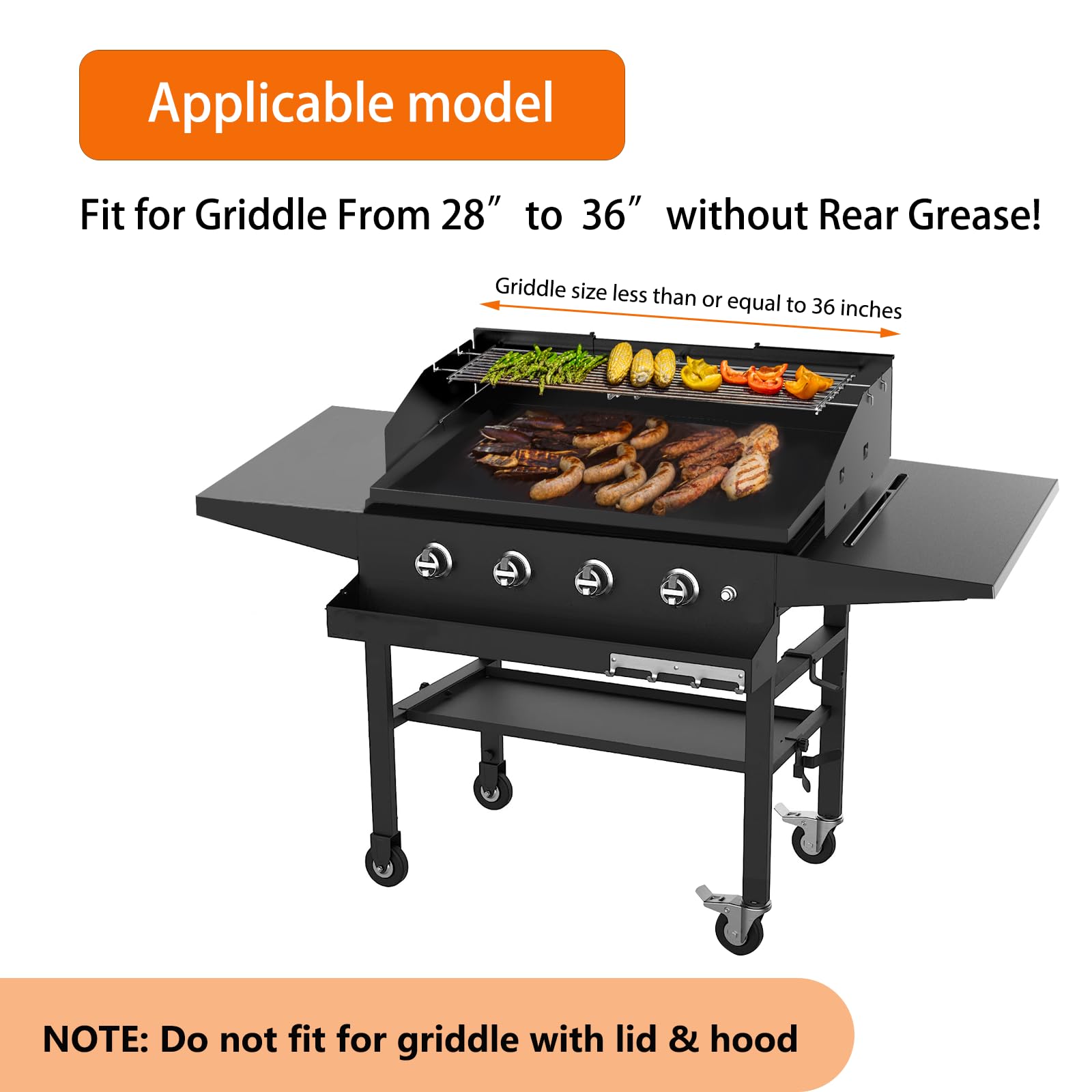 JVFCXXV LJV0712C119 Gas-Grill-Cookgrates-Warmracks - View #2