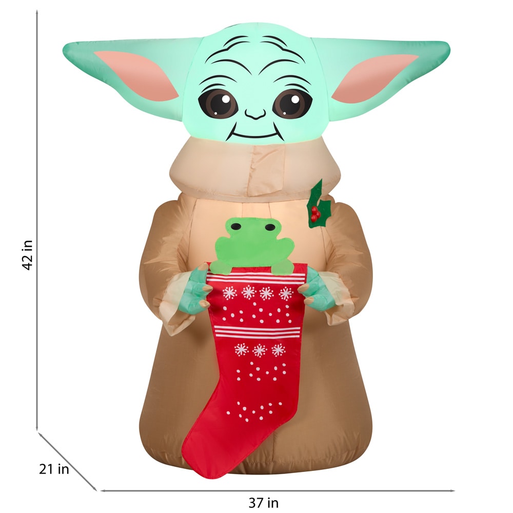 San Francisco 49ers Baby Yoda Christmas Tree Ornament