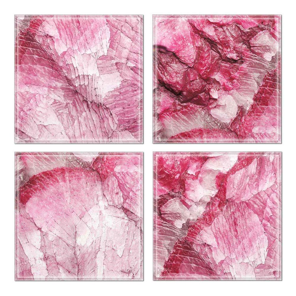Instant Mosaic 3970103 Upscale Designs 32-Pack Multicolor 6-in x 6-in Glossy Glass Random Wall Tile