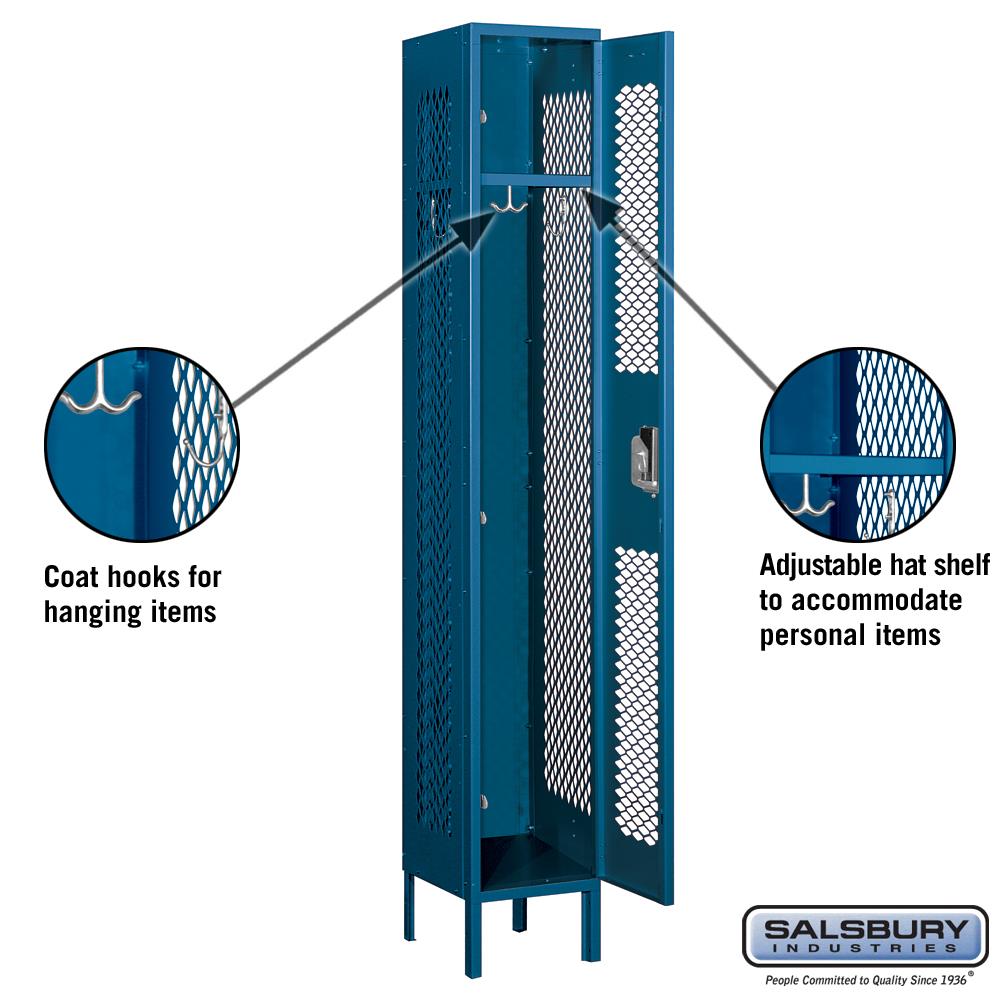 SALSBURY INDUSTRIES 71162BL-A Storage-Lockers - View #2