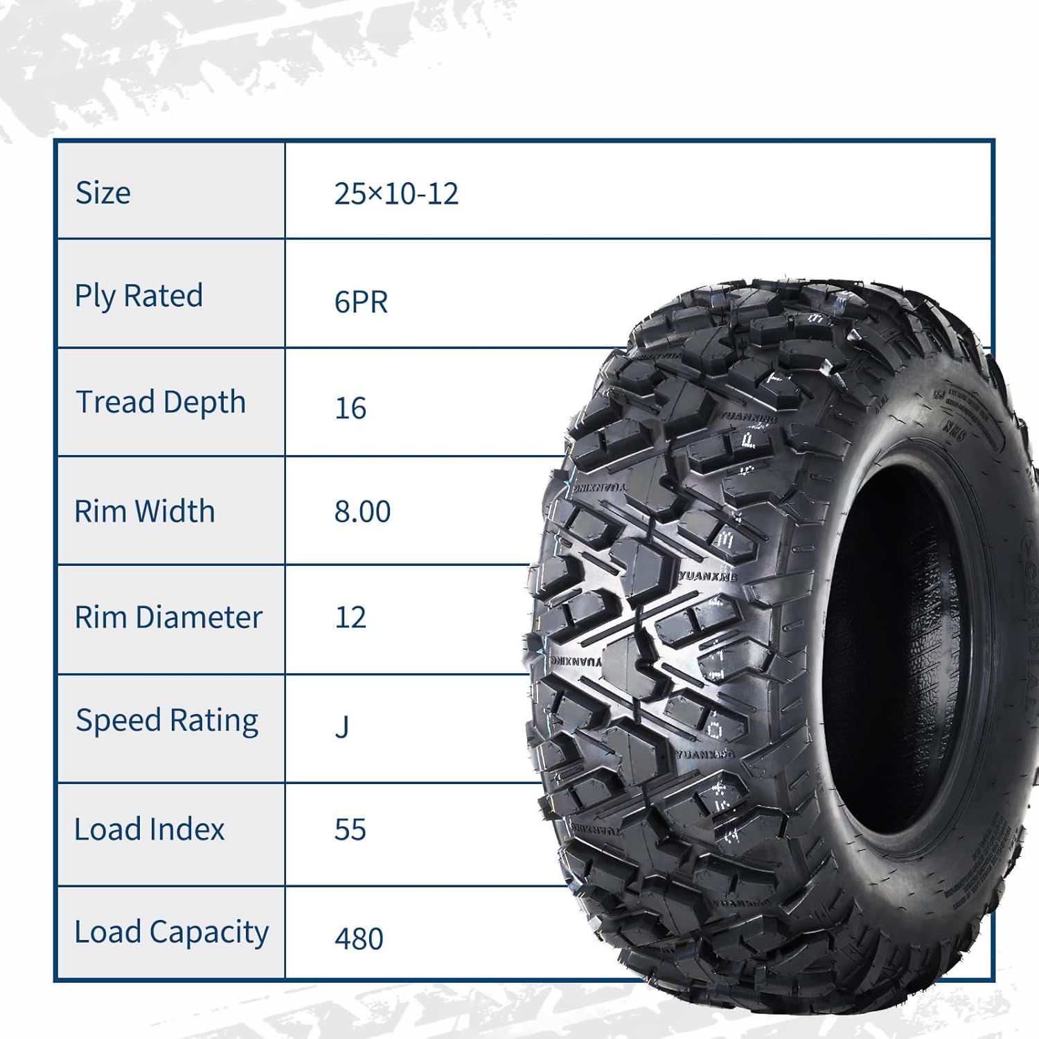 Garvee XSN-PAE-33LCFT59 Ope-Wheels-And-Tires - View #2