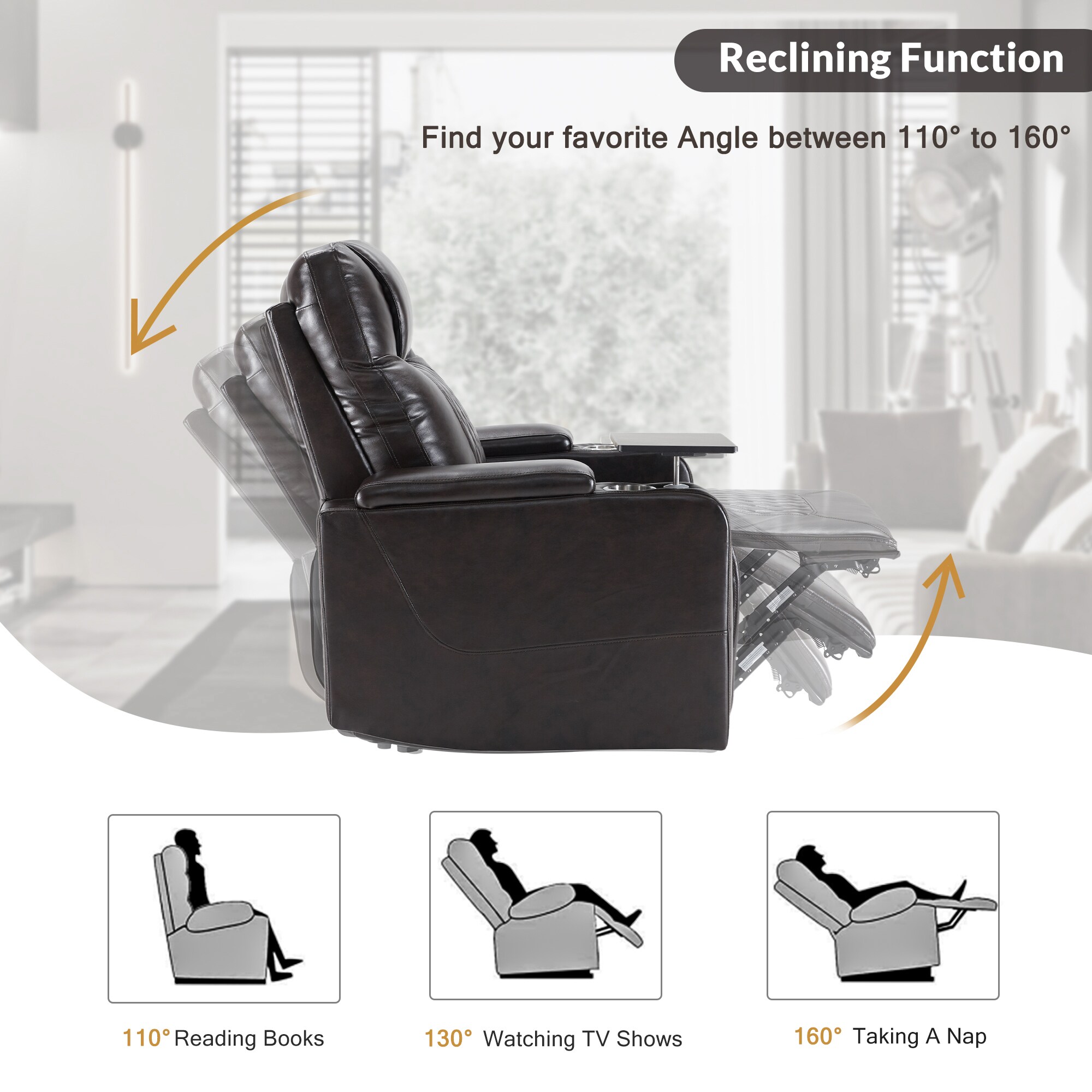 Cooliving LPP038535BAA recliners - View #5