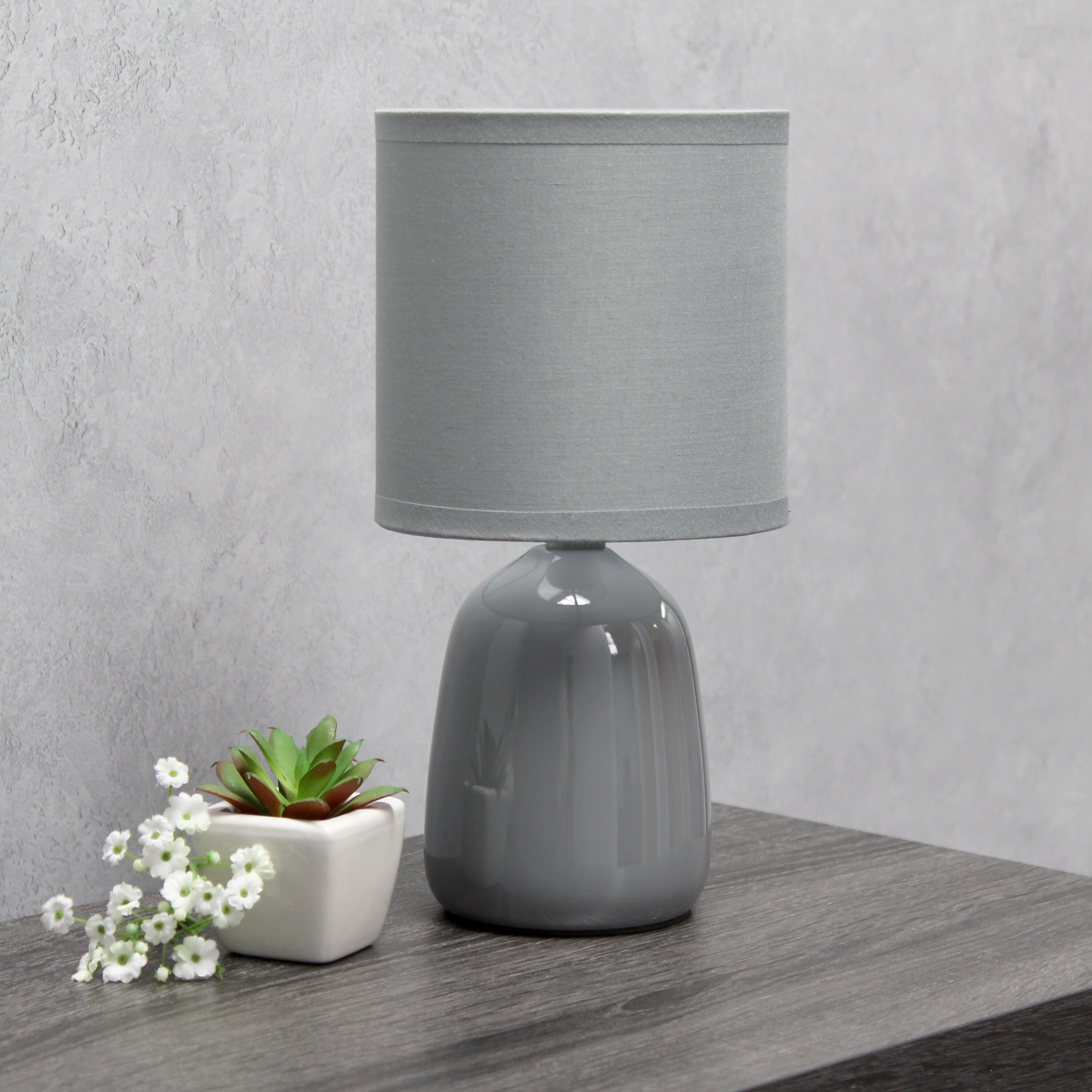 Simple Designs LT1134-GRY Table-Lamps - View #10