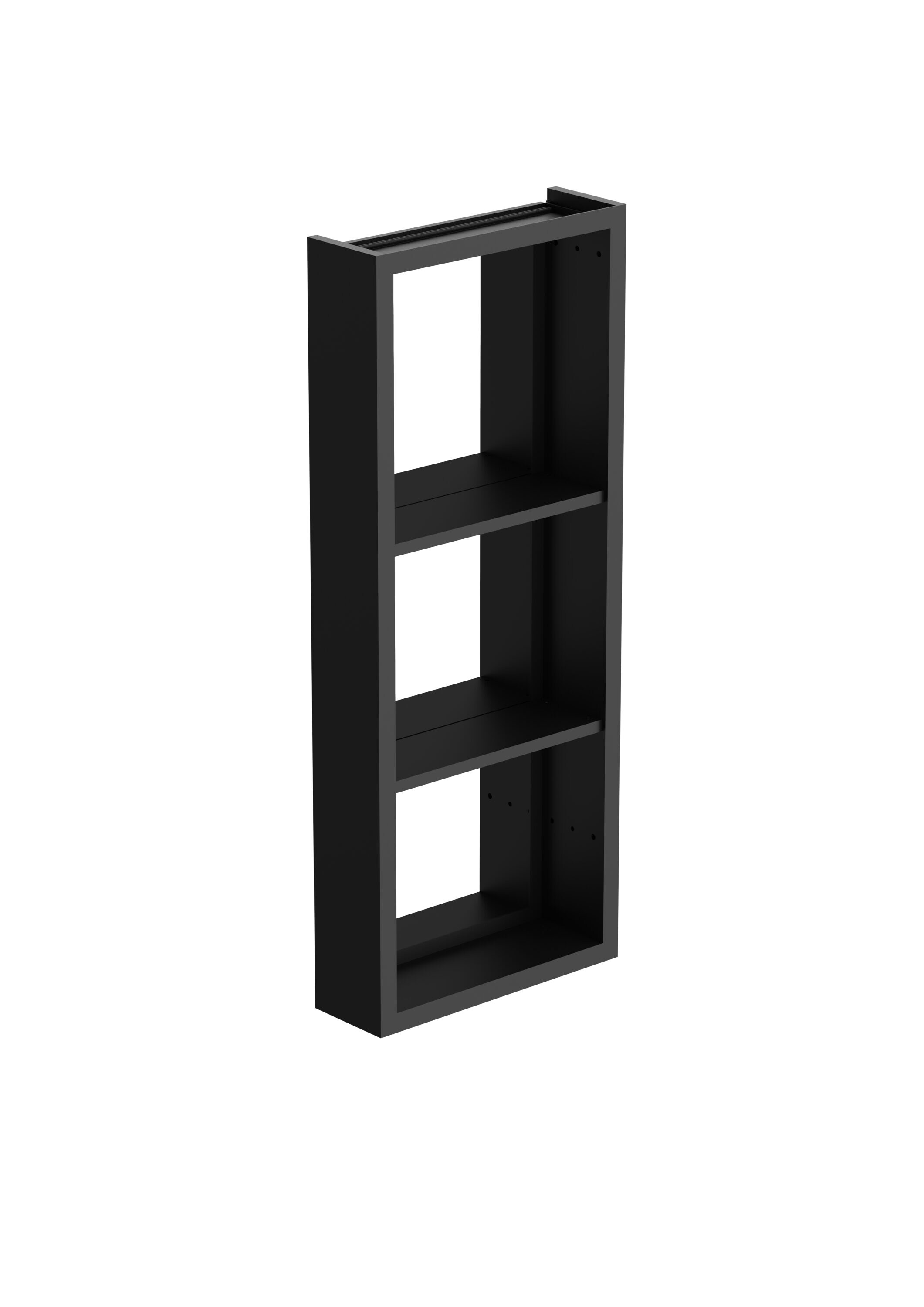 WELLFOR MC1230MB Bathroom-Medicine-Cabinets - View #3