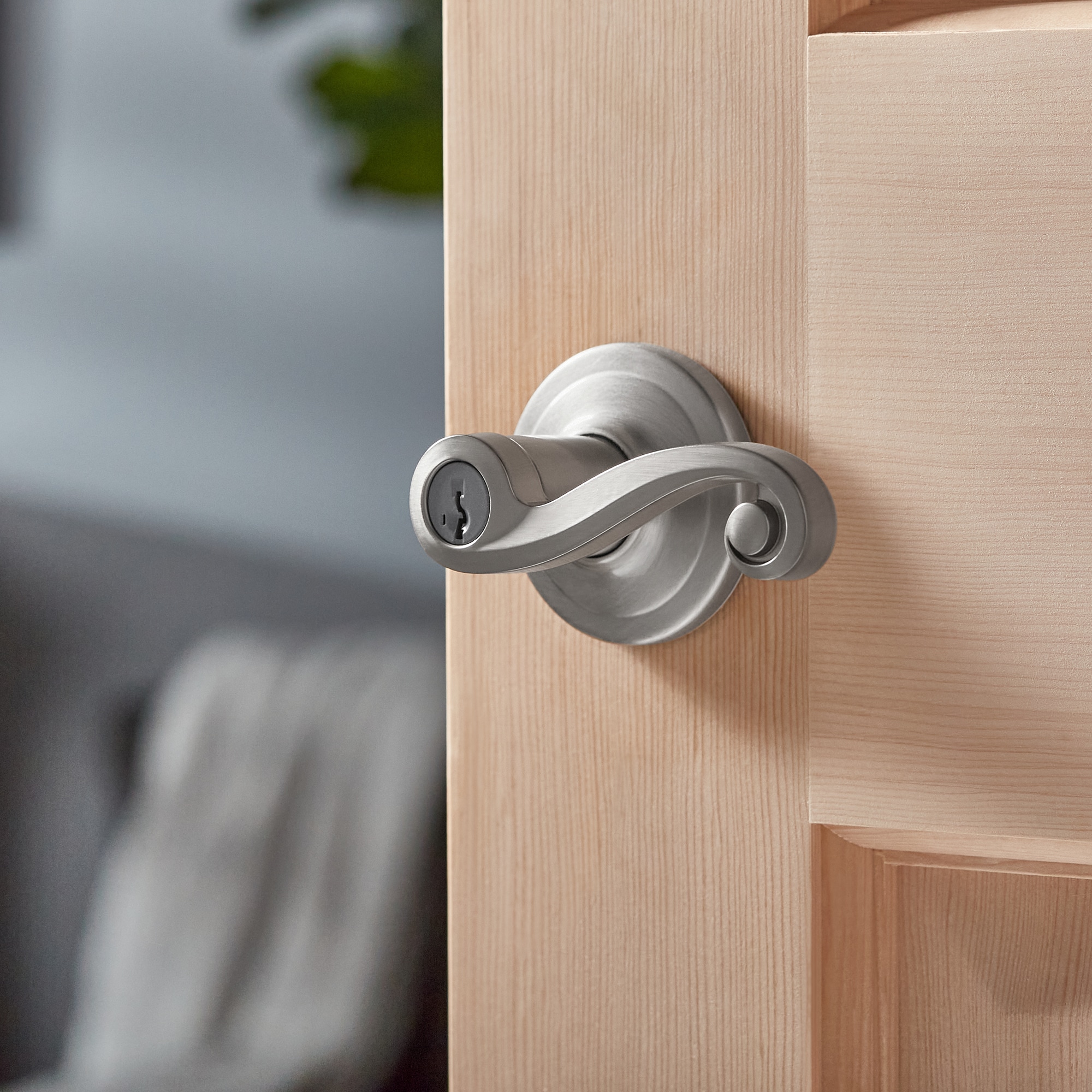 Kwikset 740LL 15 SMT CP K4 Door-Handles - View #2