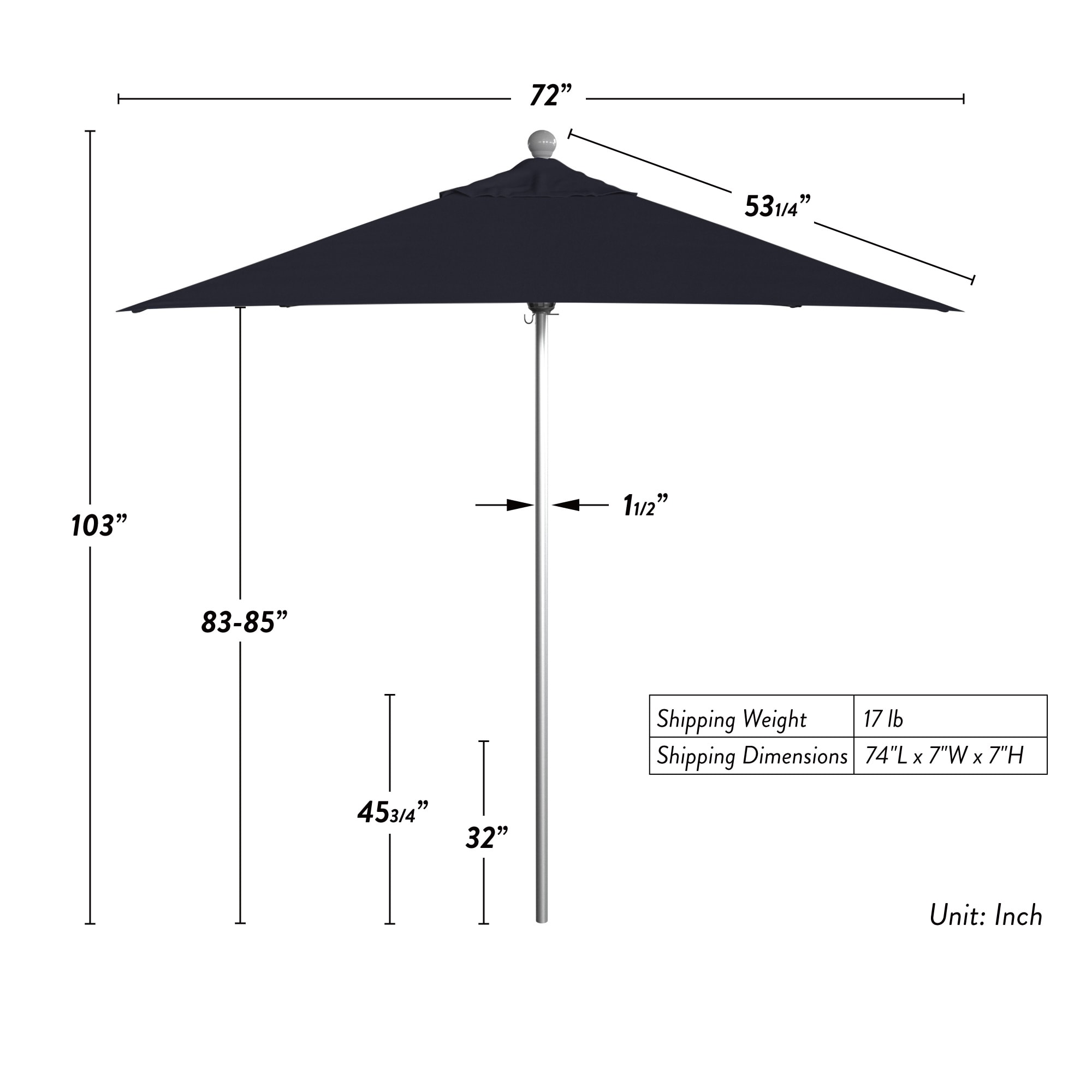 California Umbrella 194061960691 Umbrellas-2 - View #6