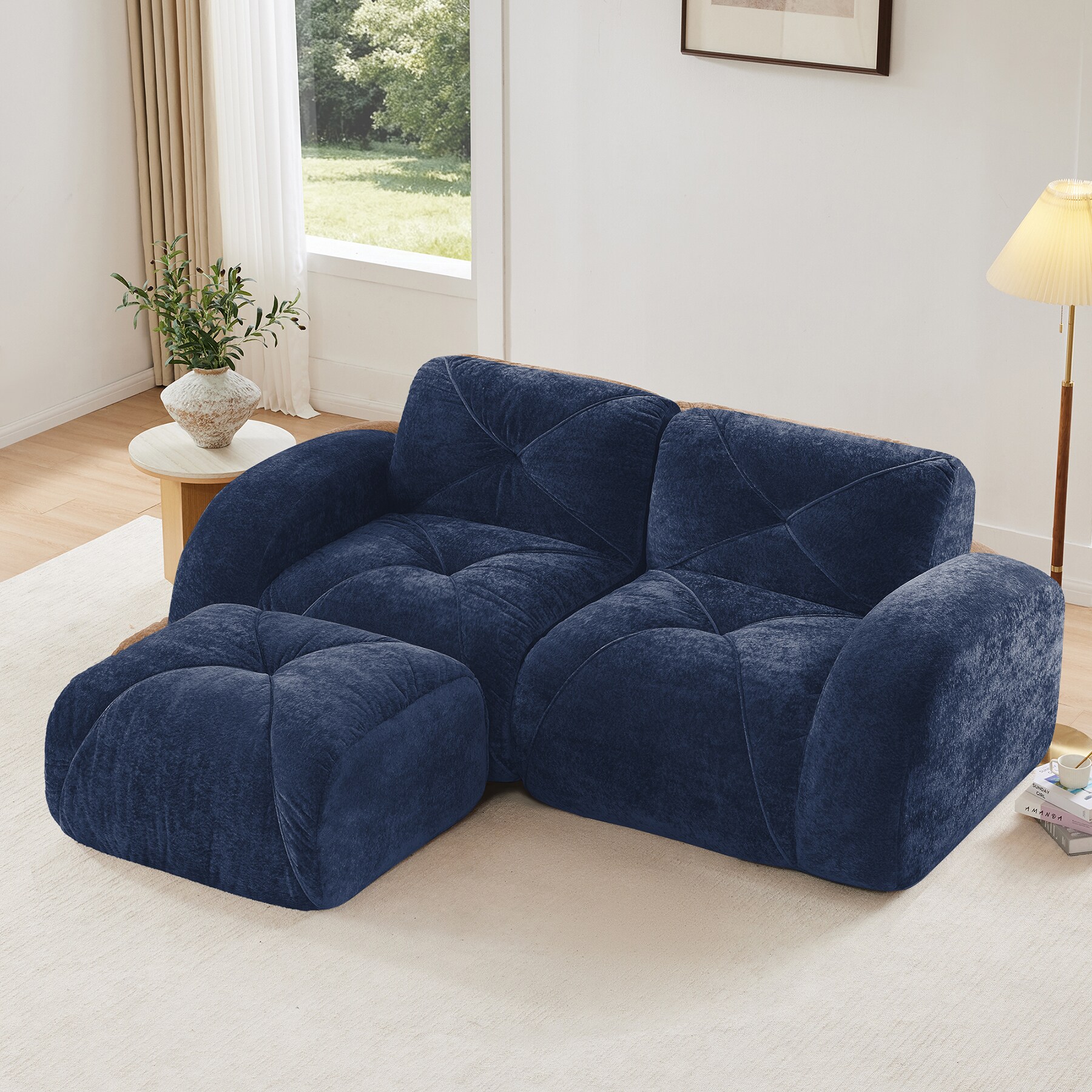 SINOFURN SYA330162GY Sofas-Loveseats - View #2