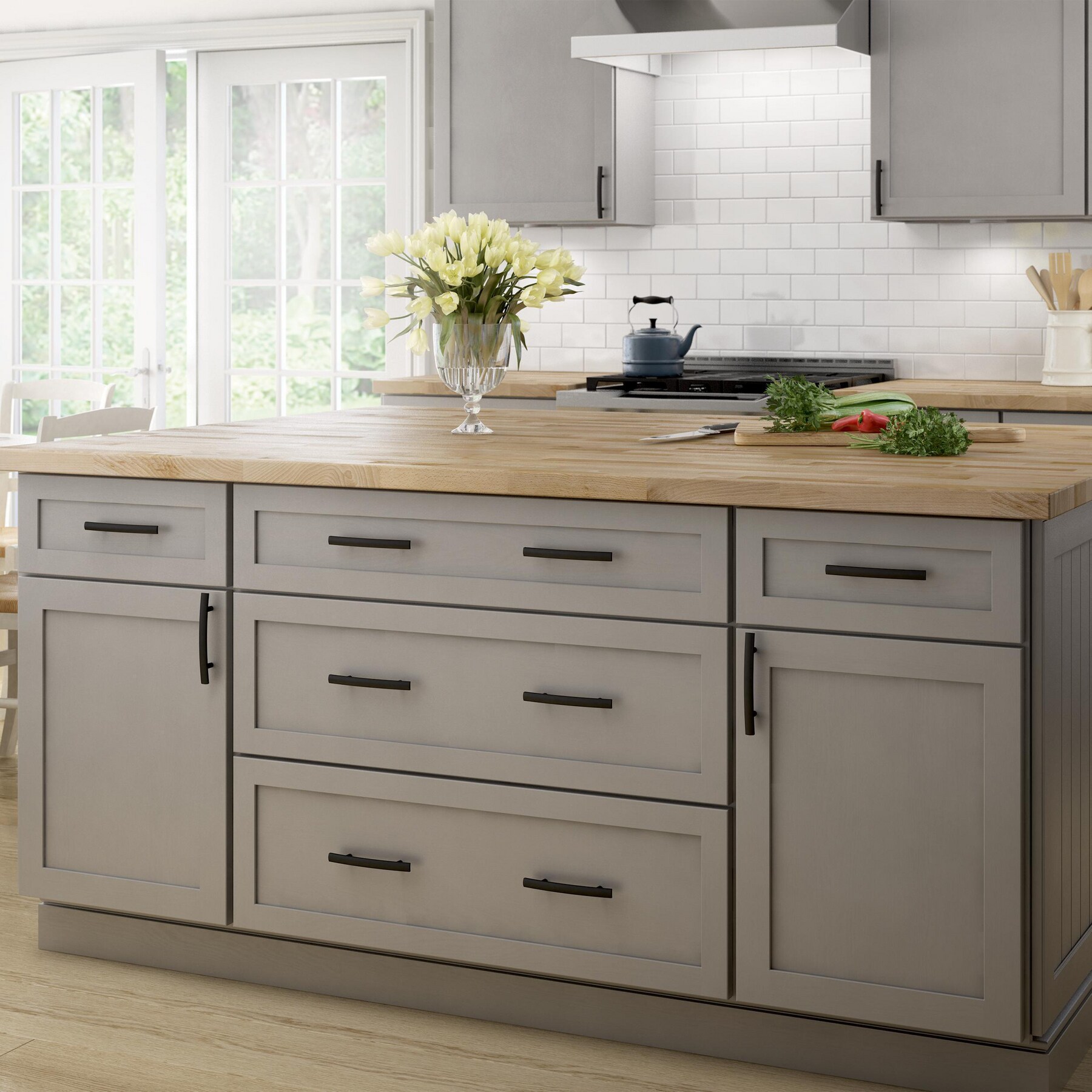 allen + roth P37032W-FB-C Cabinet-Pulls - View #5
