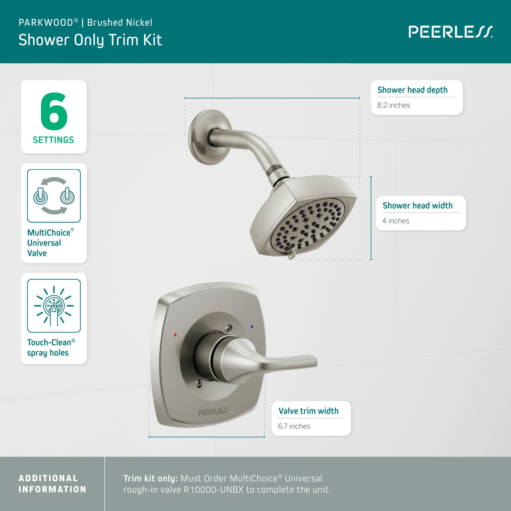 Peerless PTT14235-BN Tub-Shower-Faucets - View #2