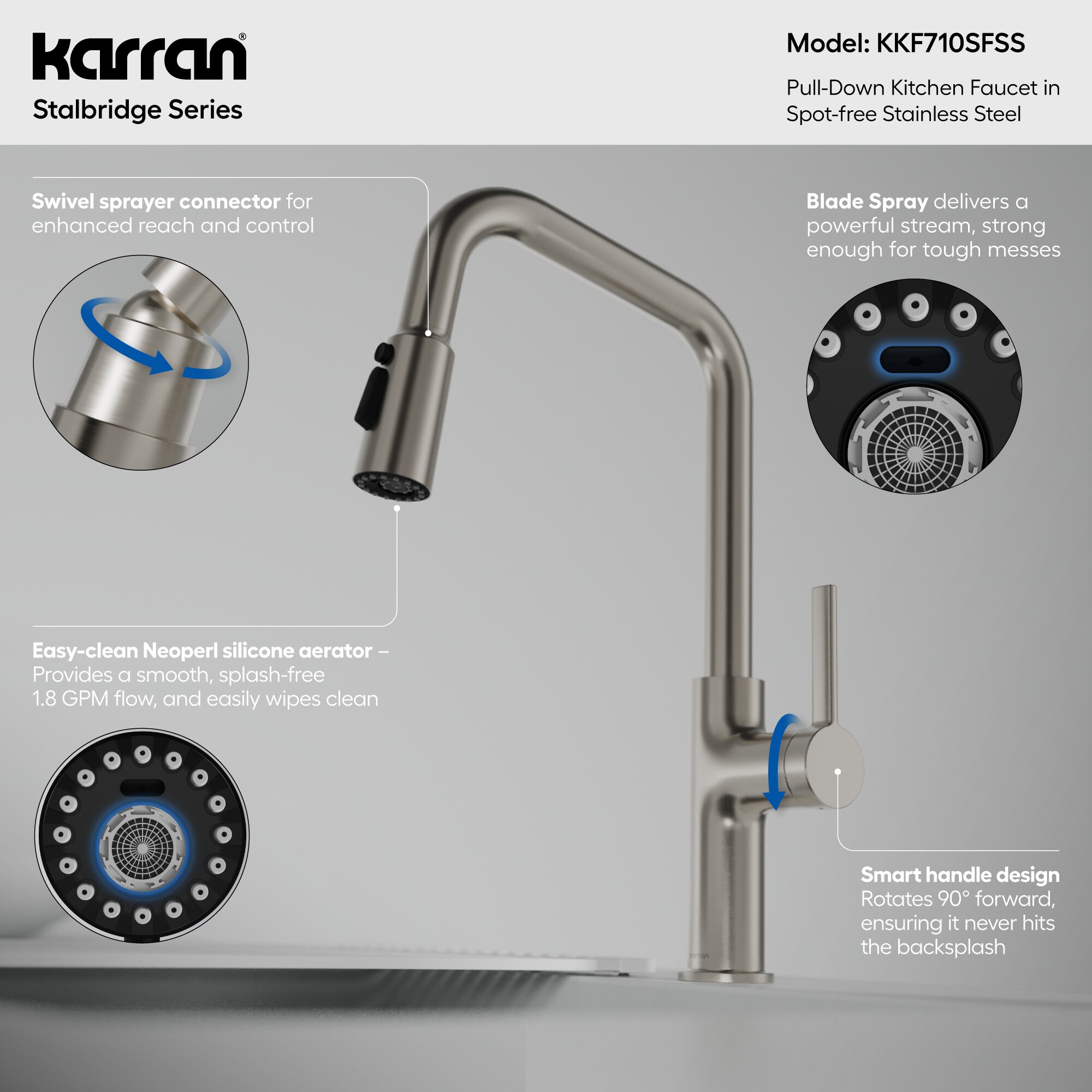 Karran KKF710SFSS Kitchen-Faucets - View #4