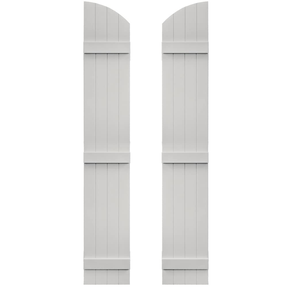 Vantage V5931485030 14.125-in W x 85.25-in H Paintable Paintable Board and batten Exterior Shutters ( 1 -Pack )