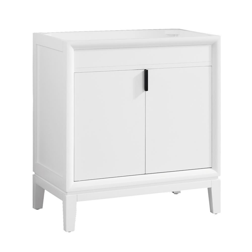 Avanity Emma 30-in White Bathroom Vanity Cabinet in the Bathroom ...