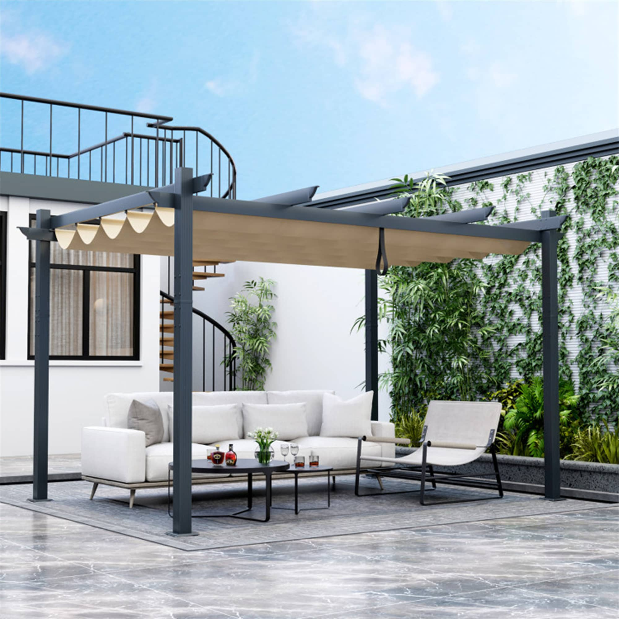 BABOOM Off-white Pergolas at Lowes.com