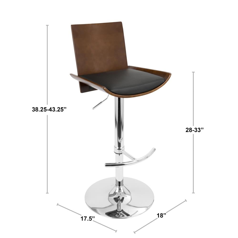 LumiSource BS-JY-VIT WL+BN stools - View #9