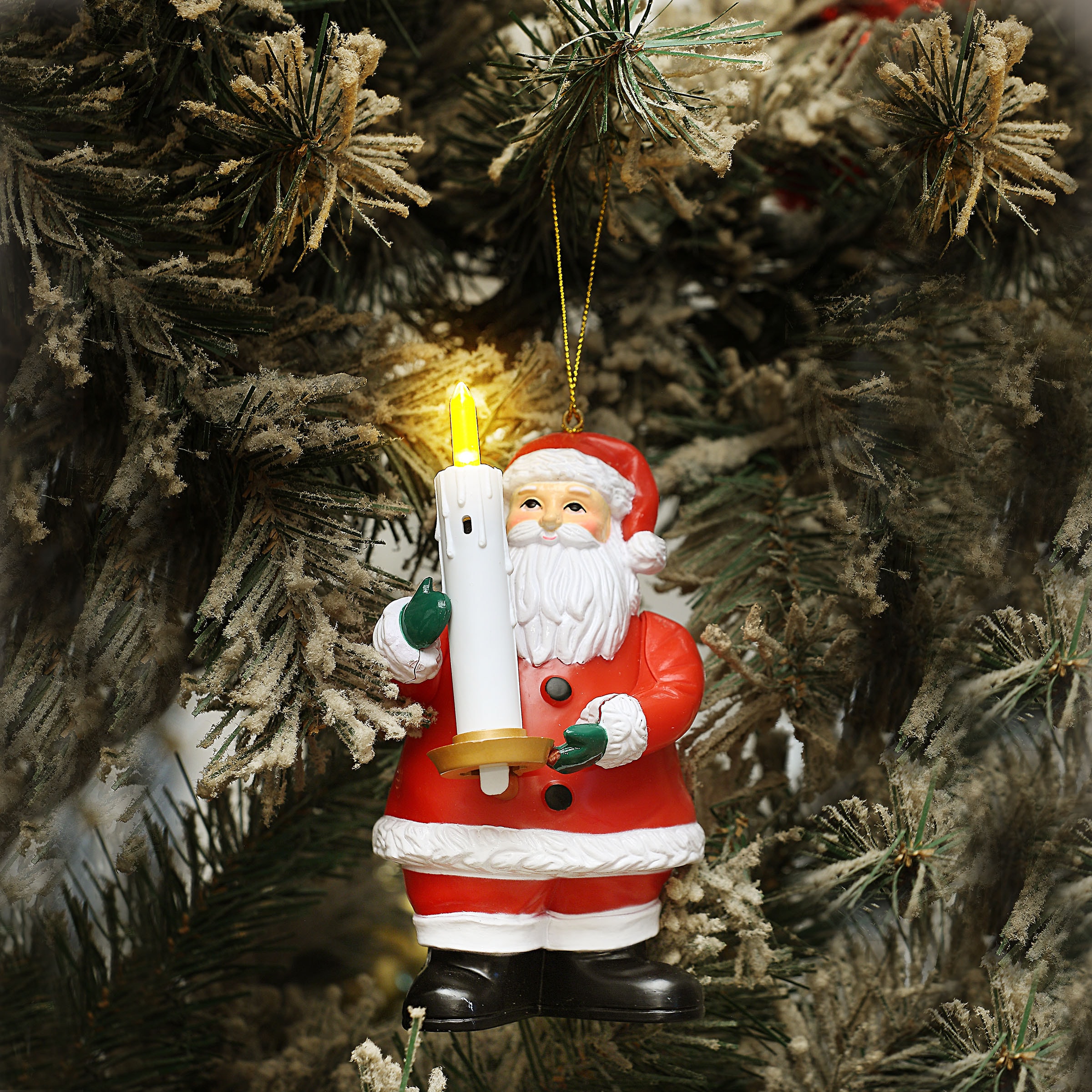 Mr. Christmas Red Ornament in the Christmas Decor department at