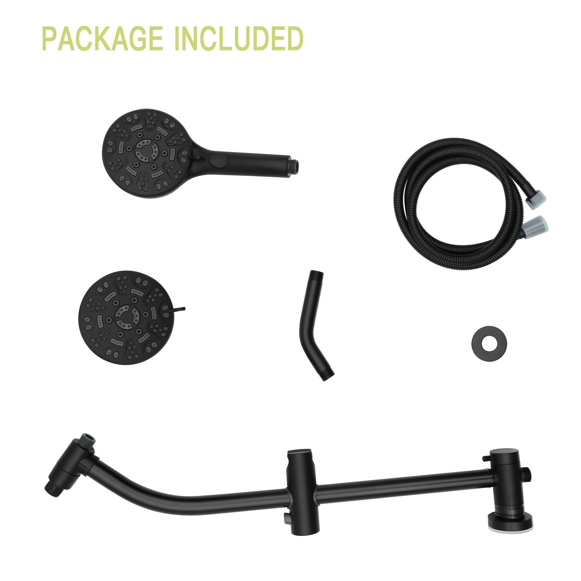 Clihome CL-007MB-SL Showerhead-Bar-Panels - View #9