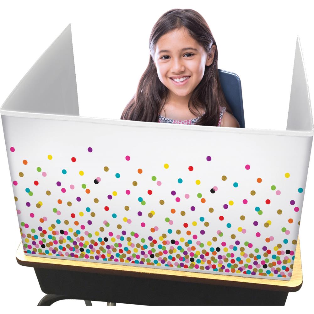 Teacher Created Resources Confetti Small Plastic Storage Bin