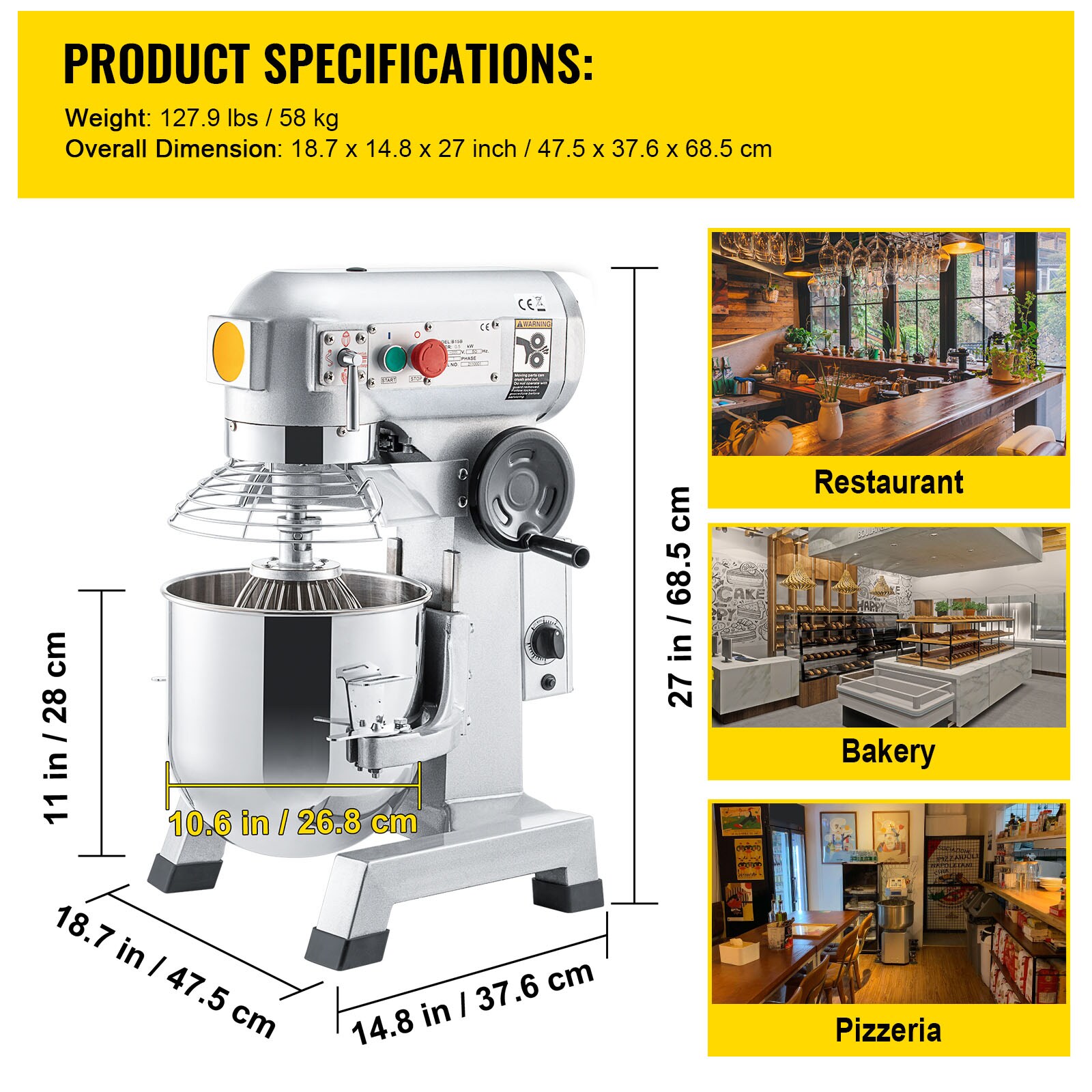 GIVIMO LW108GIVSS3105 Stand-Mixers - View #3