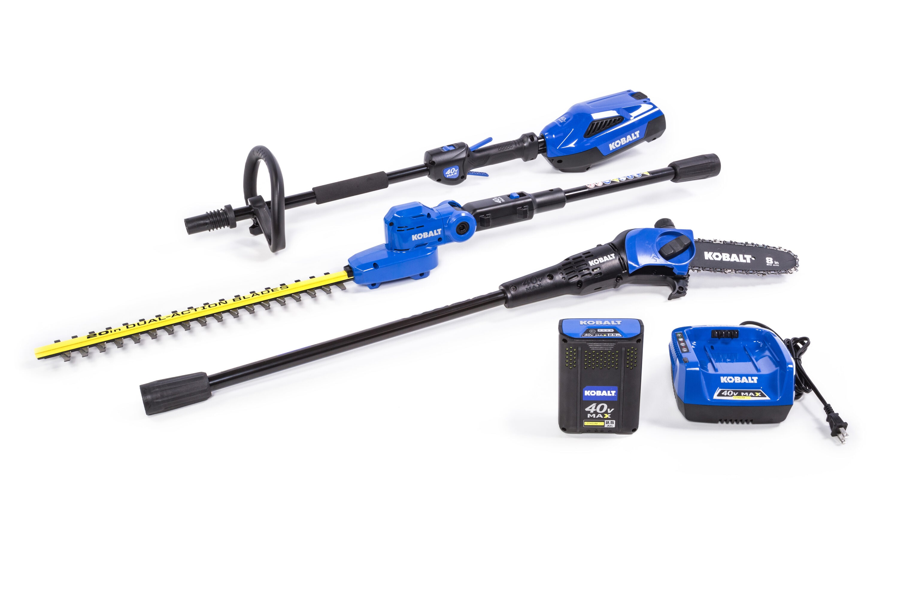 Kobalt KPC 2541-06 40-volt Cordless Hedge Trimmer and 2.5 Ah (Battery Included) (Charger Included)