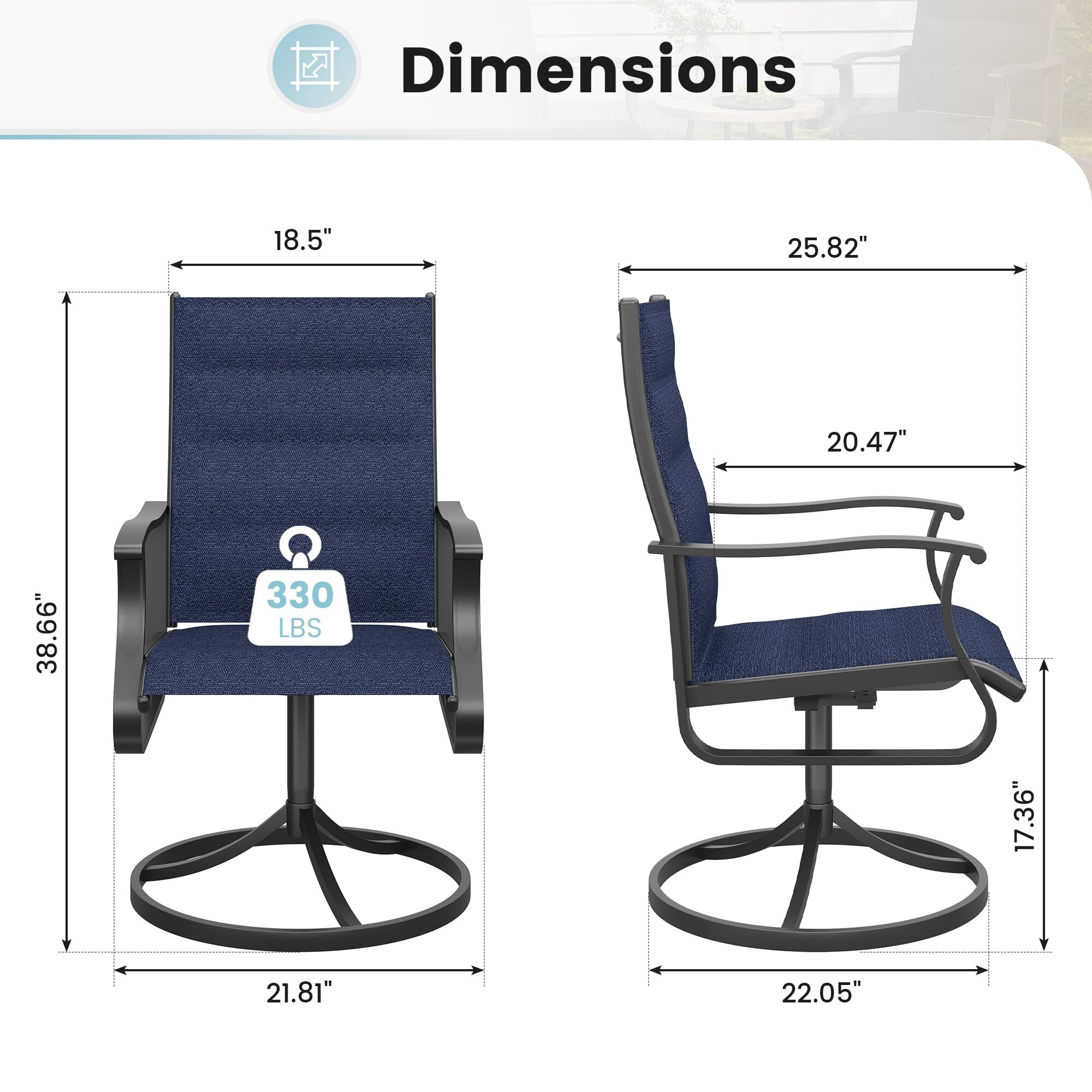 UDPATIO 788362511166 Patio-Chairs - View #3