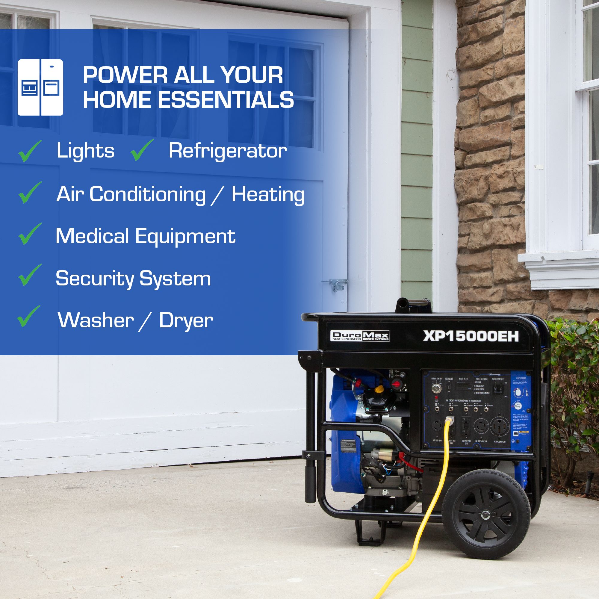 DuroMax XP15000EH Portable-Generators - View #9